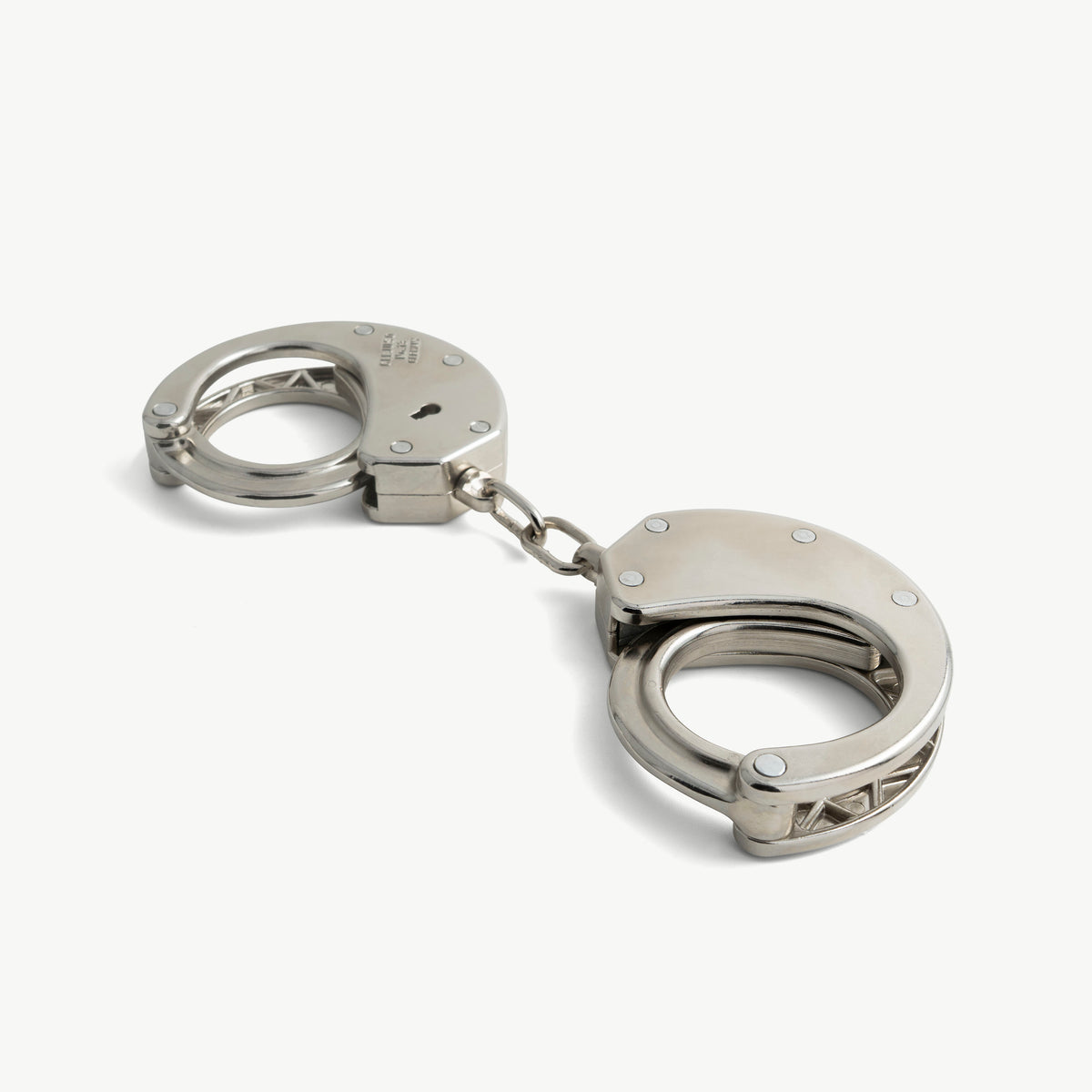 Clejuso No. 13 handcuffs - heavy, with chain
