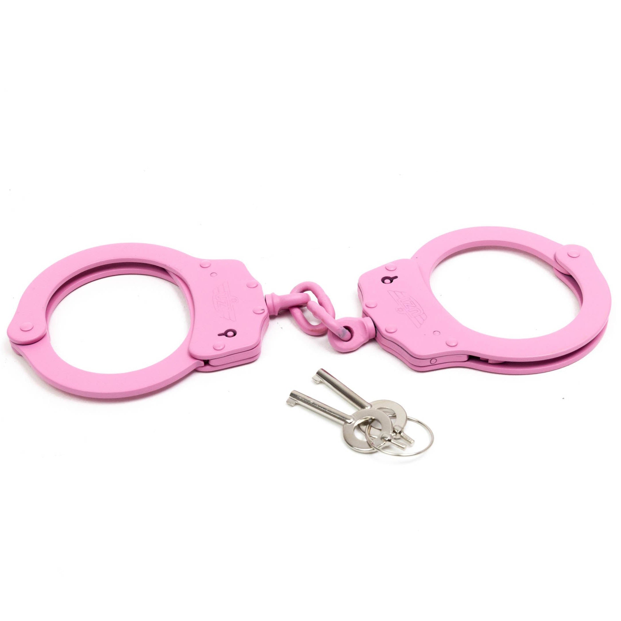 UZI handcuffs - with double lock (pink)