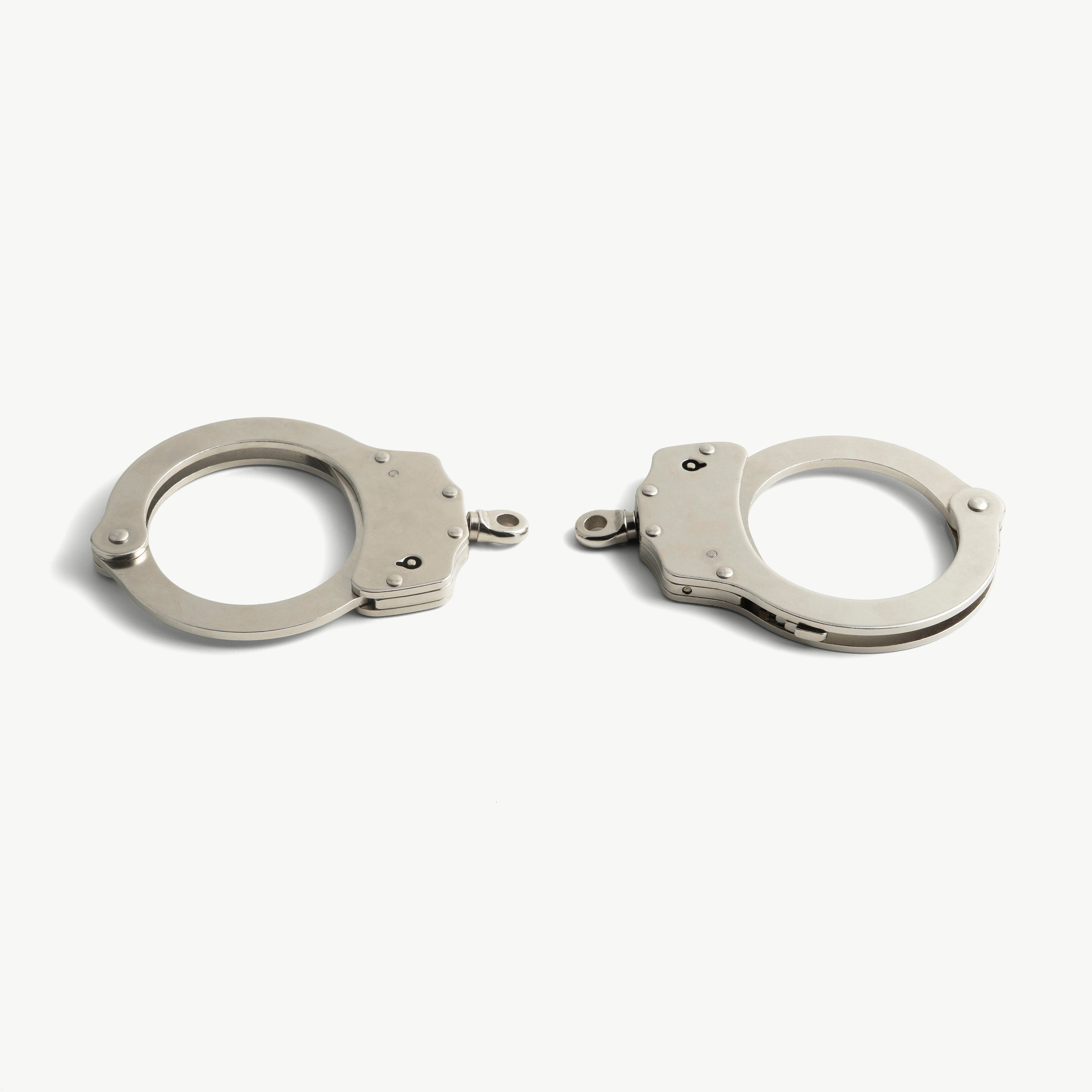 Police Handcuffs - carbon steel, without chain