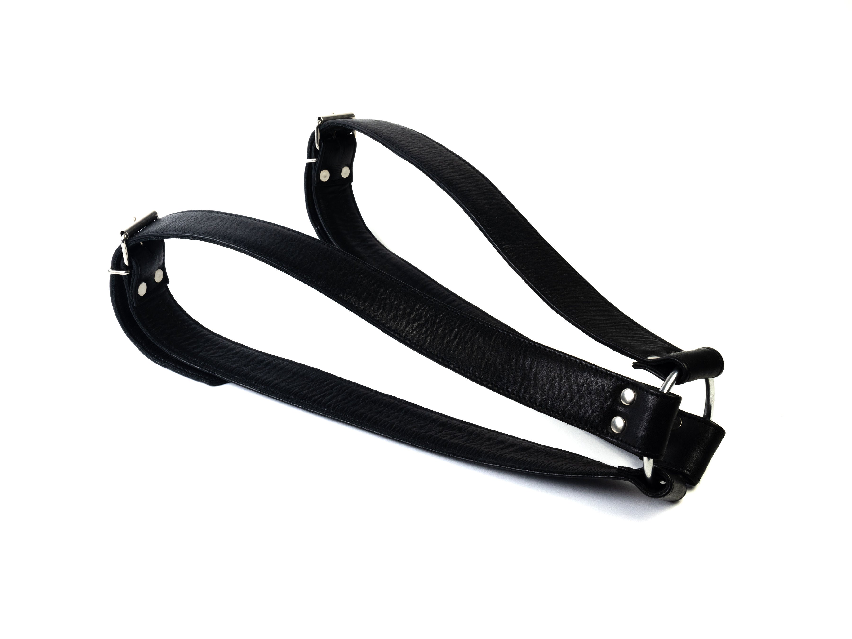 Harness - genuine leather, with attachment point