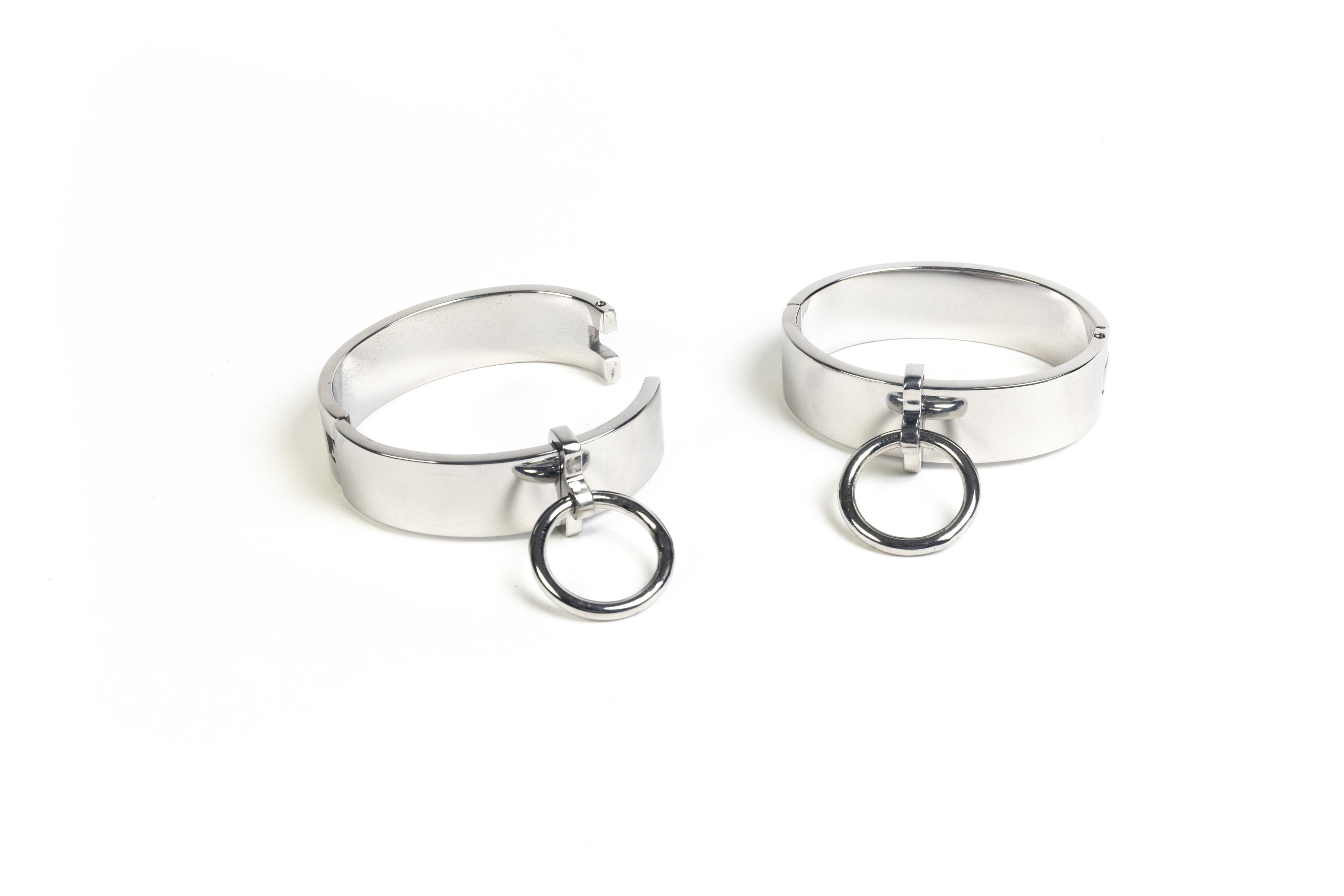 deSade® Wrist Bracelet - hex lock (20mm height, silver)