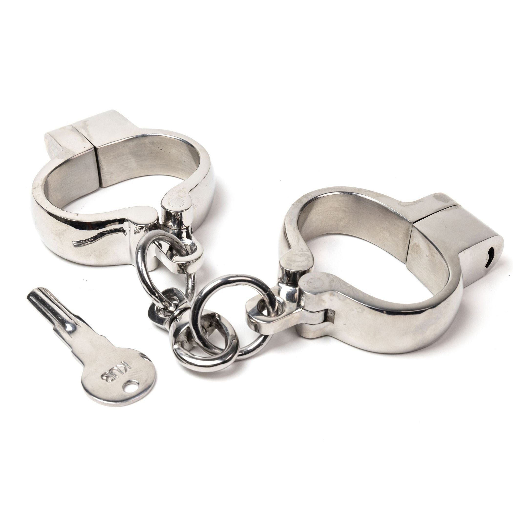 Hamburg-8 Handcuffs - massive, with click closure