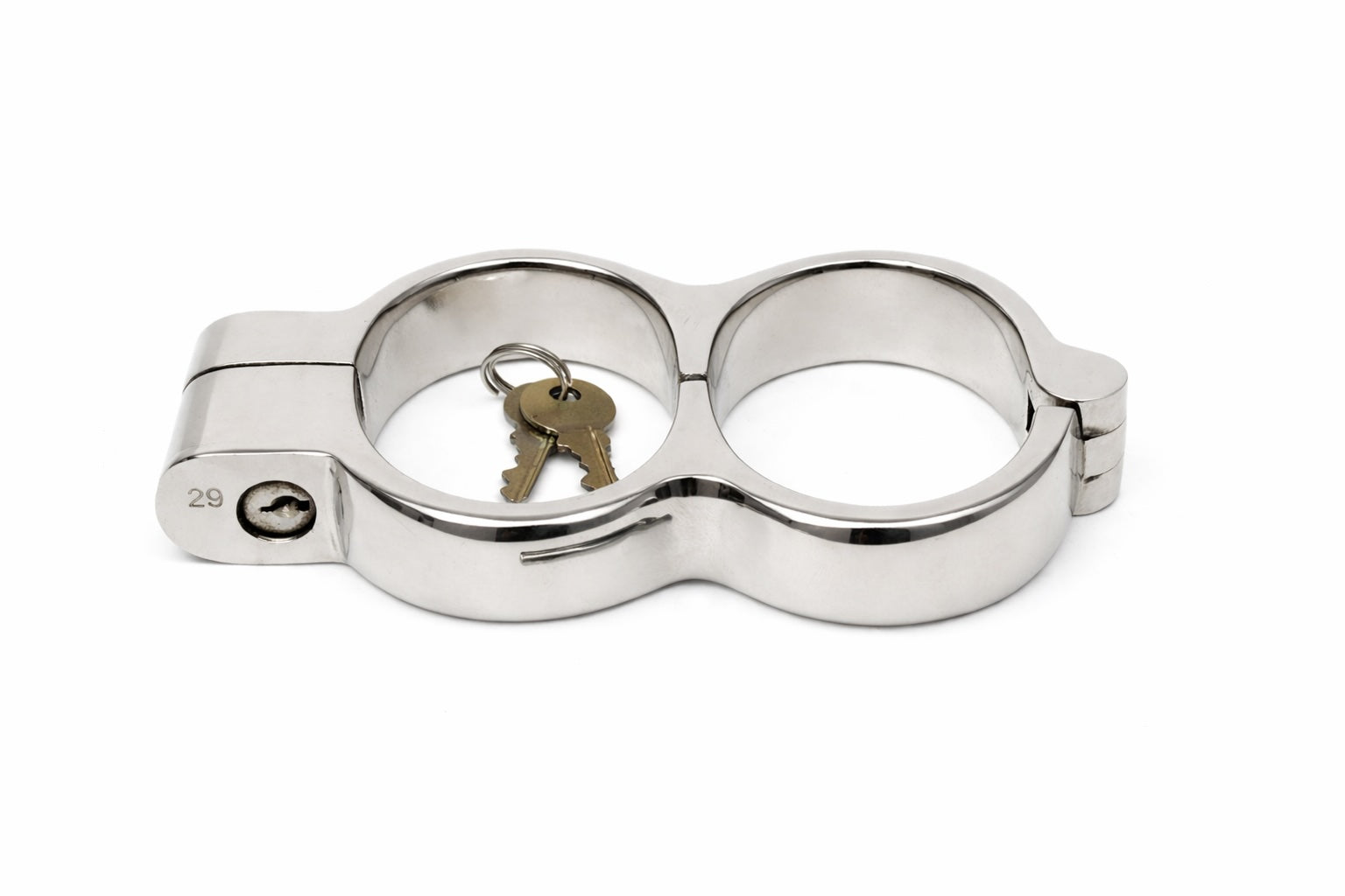Heavy Irish 8 high-security handcuffs, product view