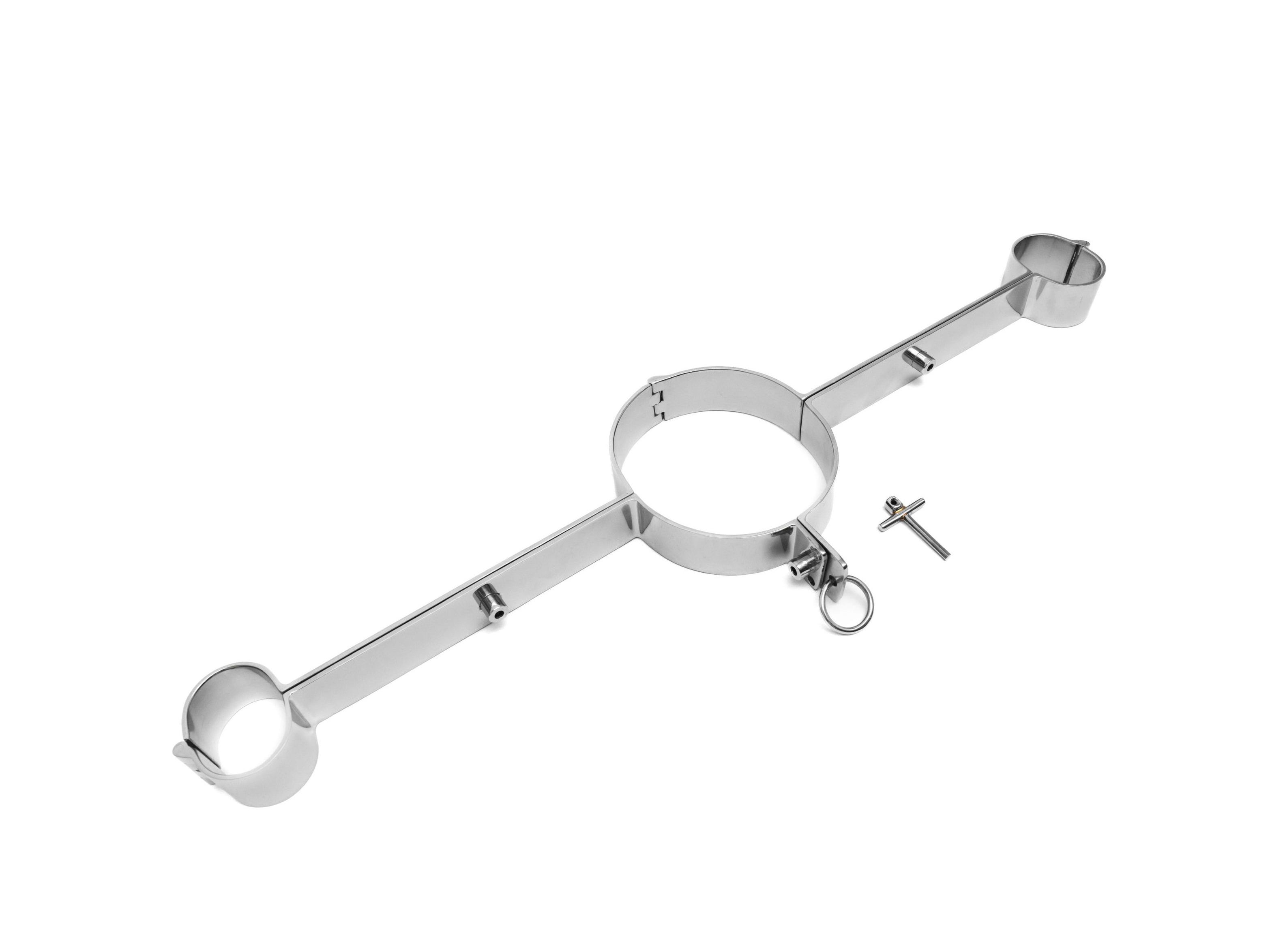 Pillory - for hands and neck, steel