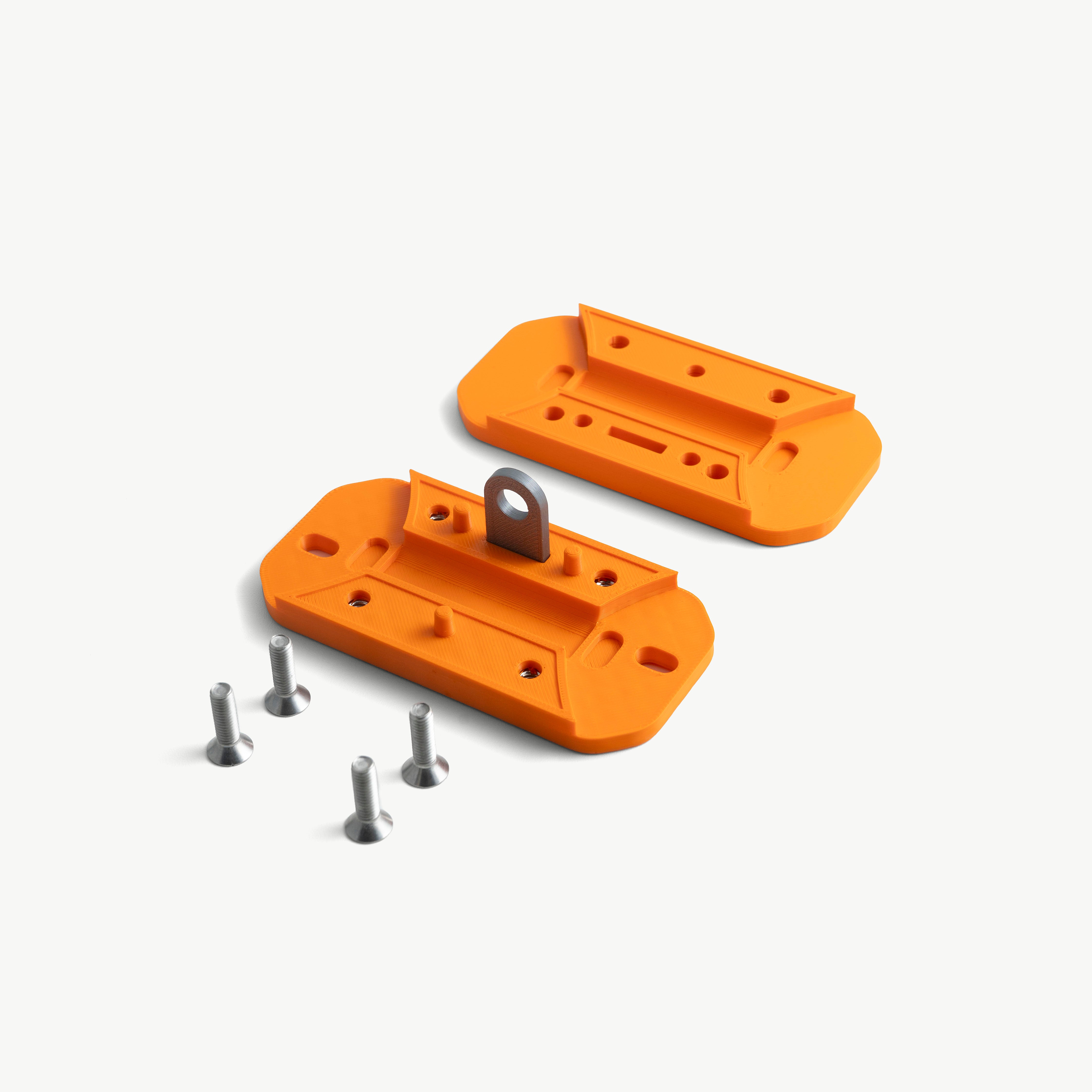 Make-It-Rigid stiffener for Clejuso 12A, both housing halves and four stainless steel screws