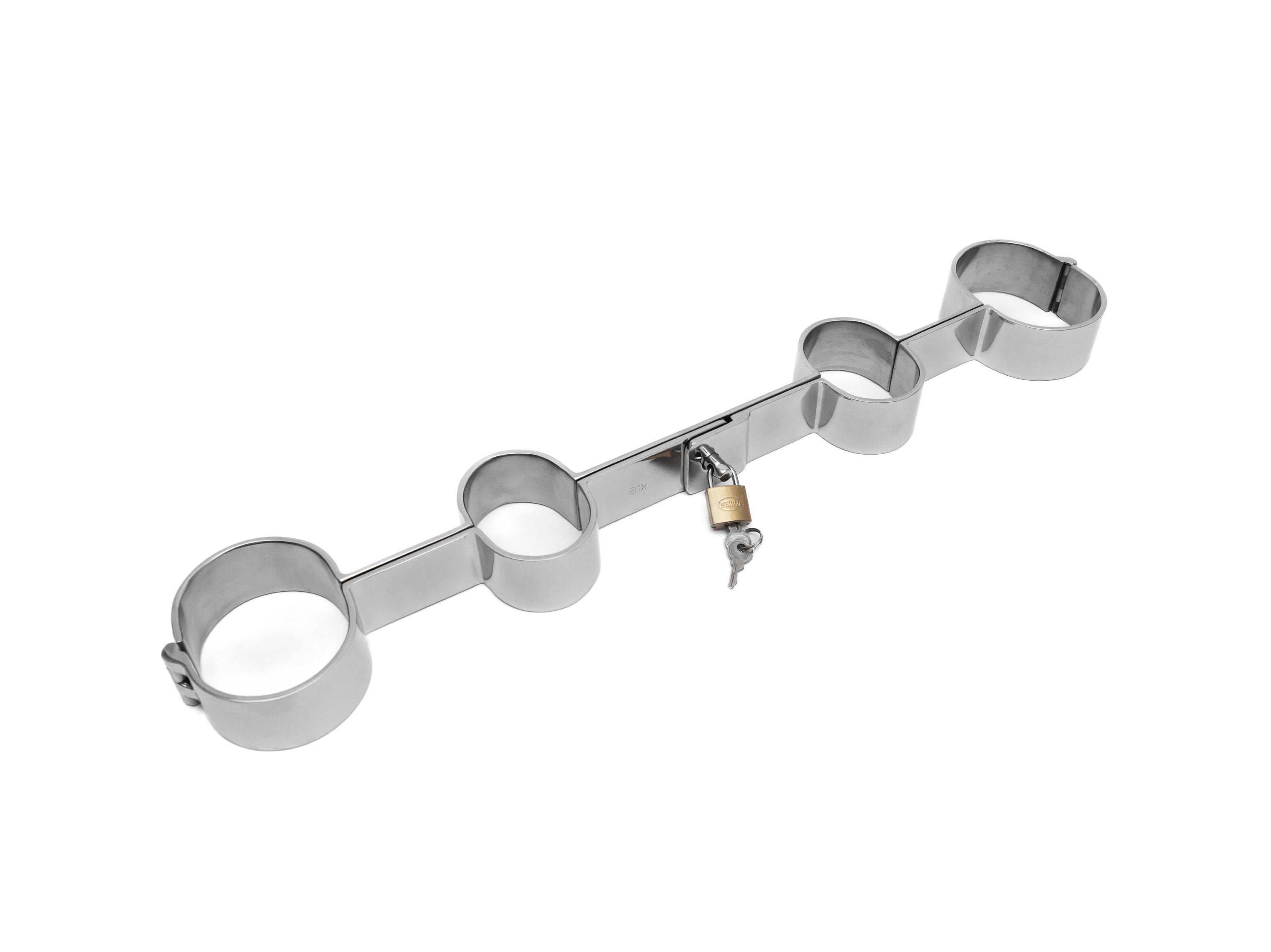 Pillory - for hands and legs, stainless steel