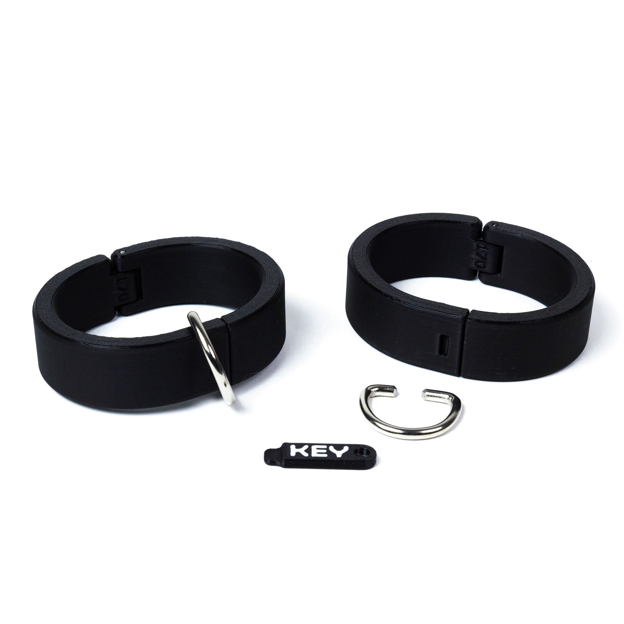 Quick Cuffs - 20mm height, with detachable D-ring (custom color and size)