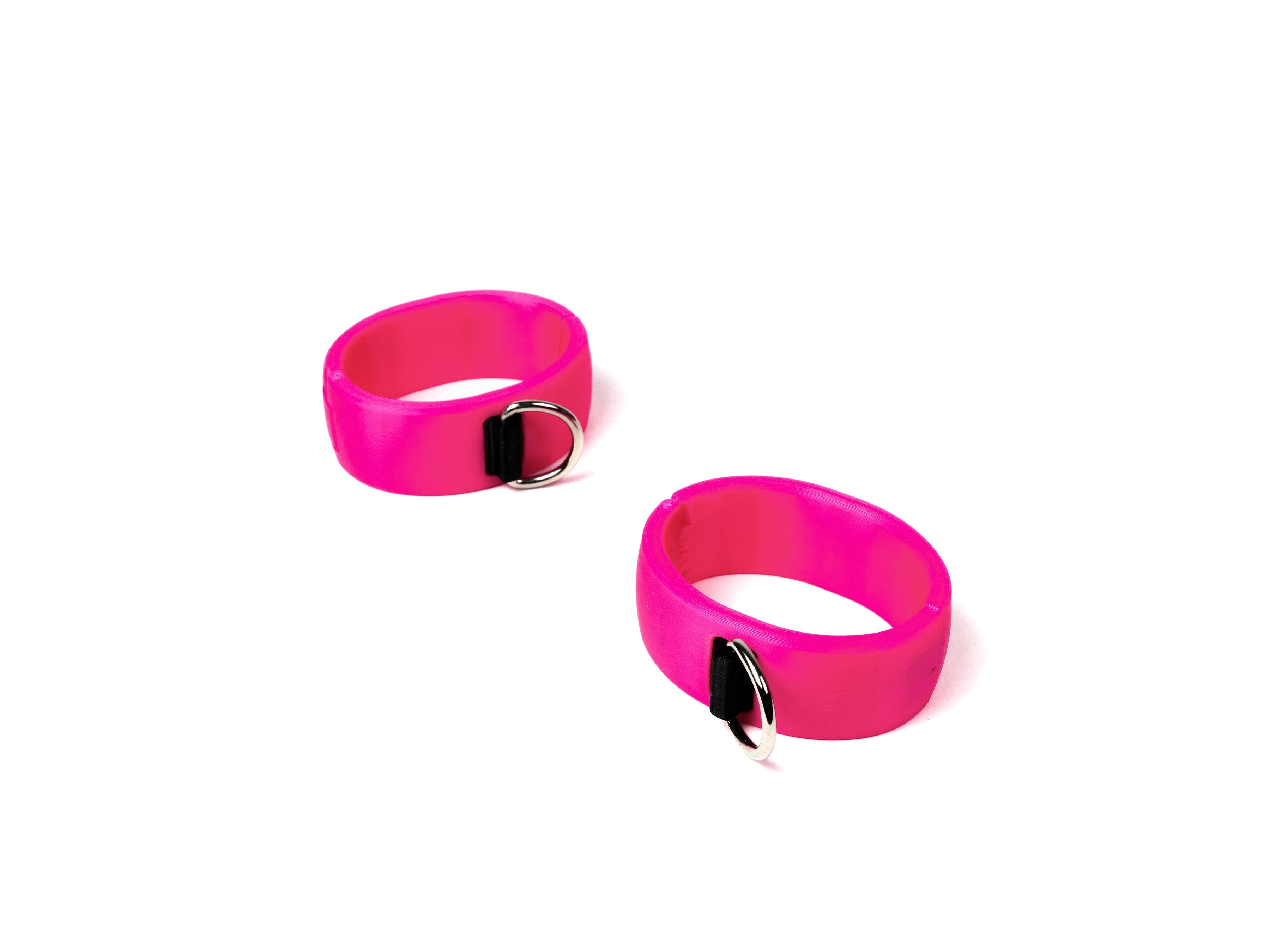 Quick Cuffs - 30mm height, with D-Ring (custom color and size)