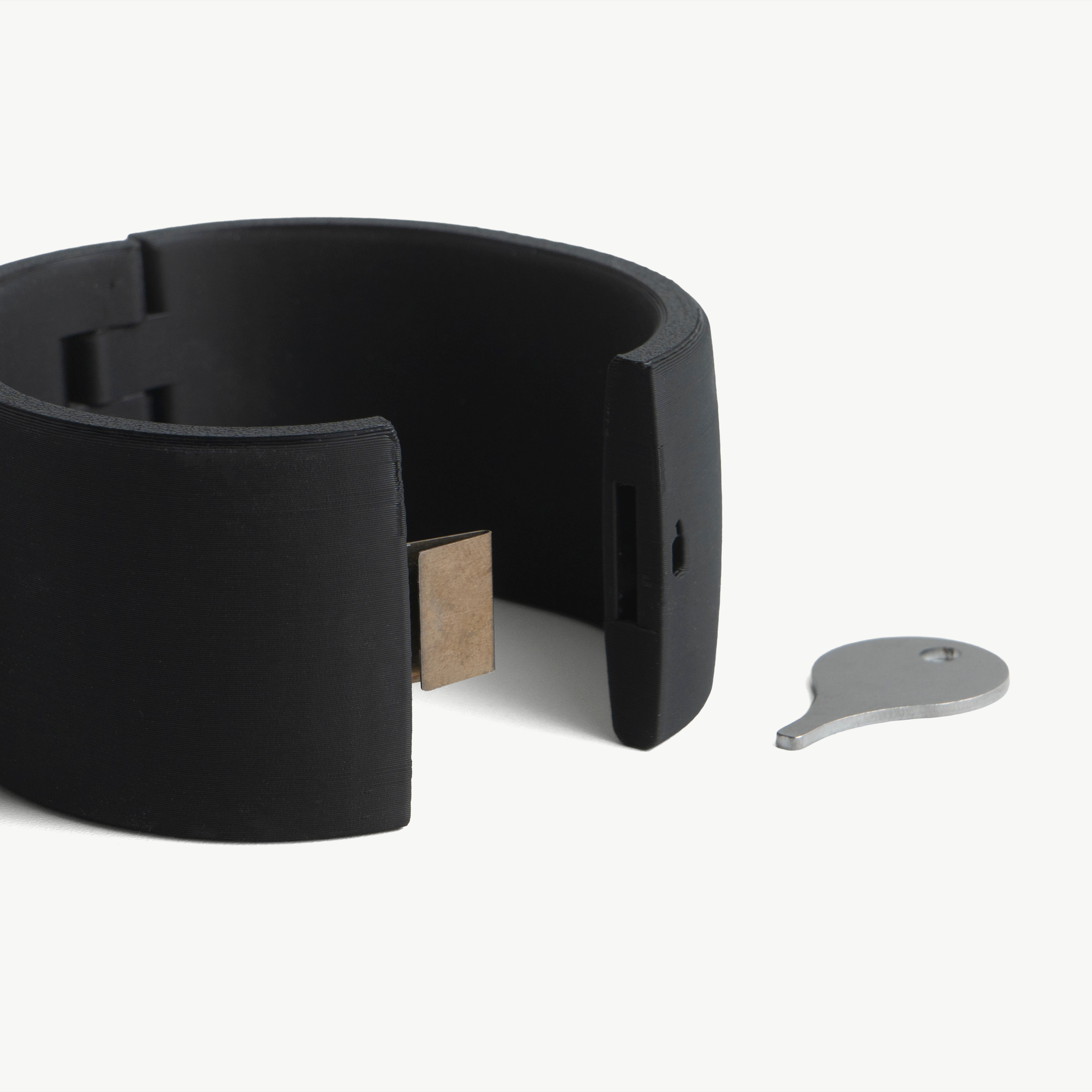 Quick Cuffs - 40mm height, with D-Ring (custom color and size)