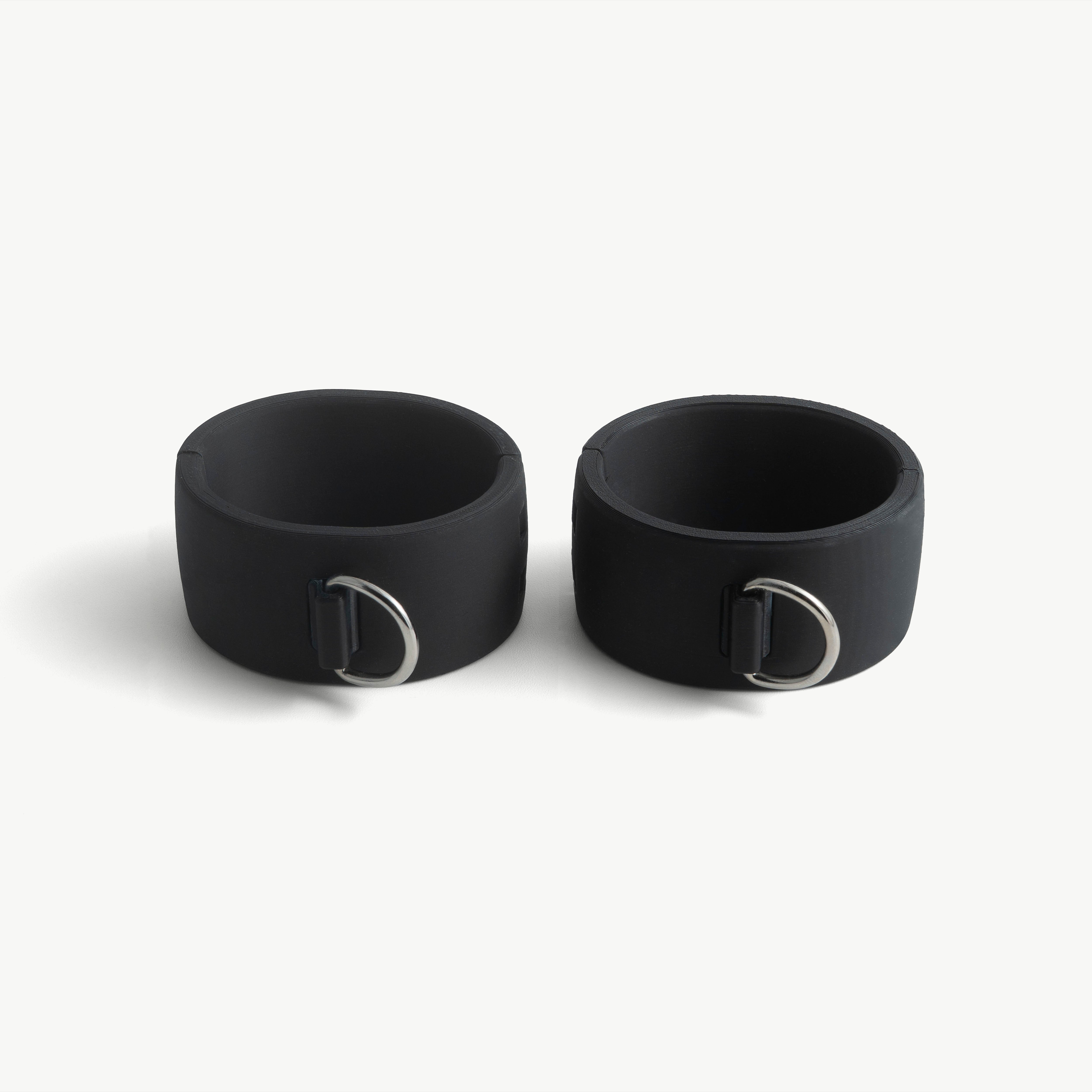 Quick Cuffs - 40mm height, with D-Ring (custom color and size)