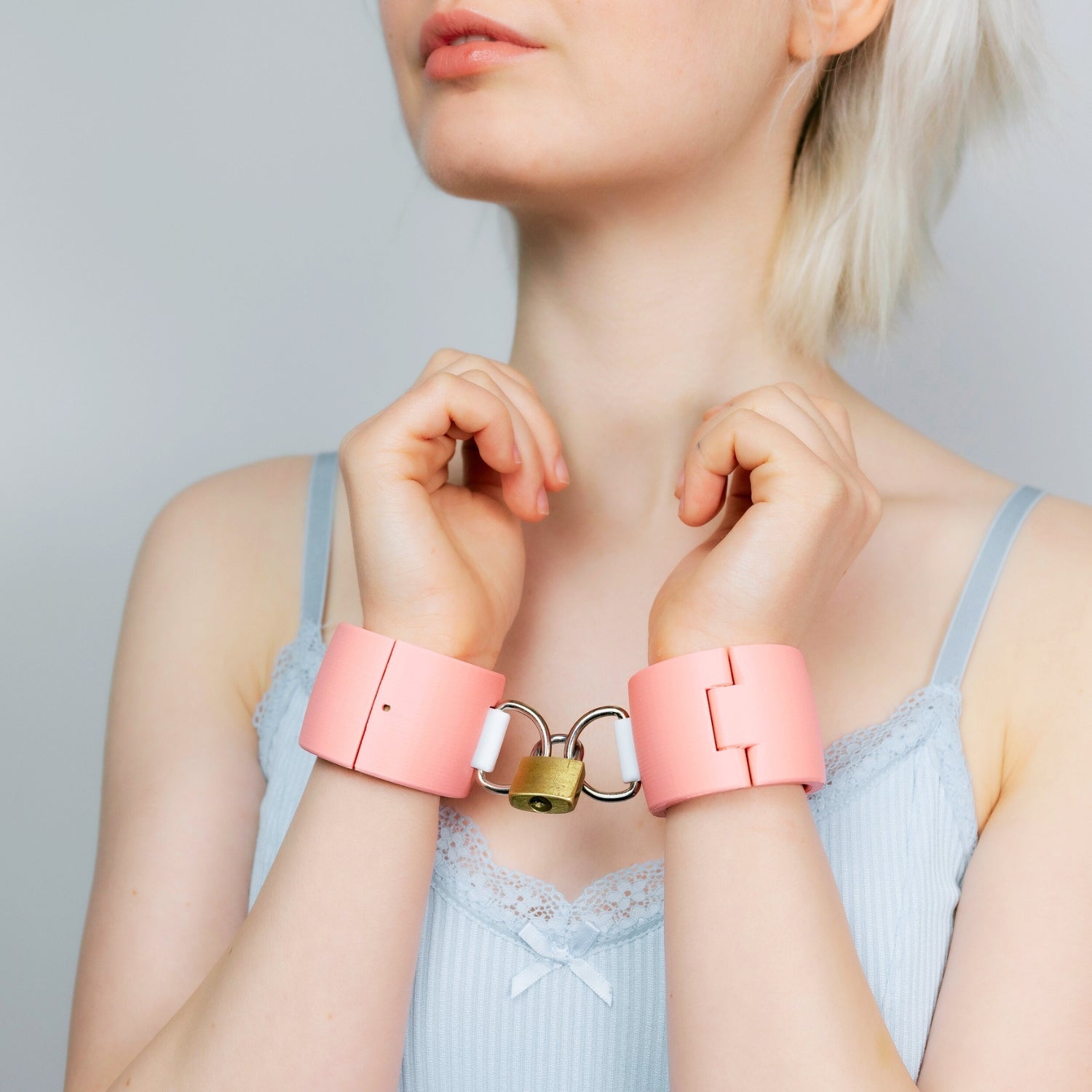 Quick Cuffs - 40mm height, with D-Ring (custom color and size)