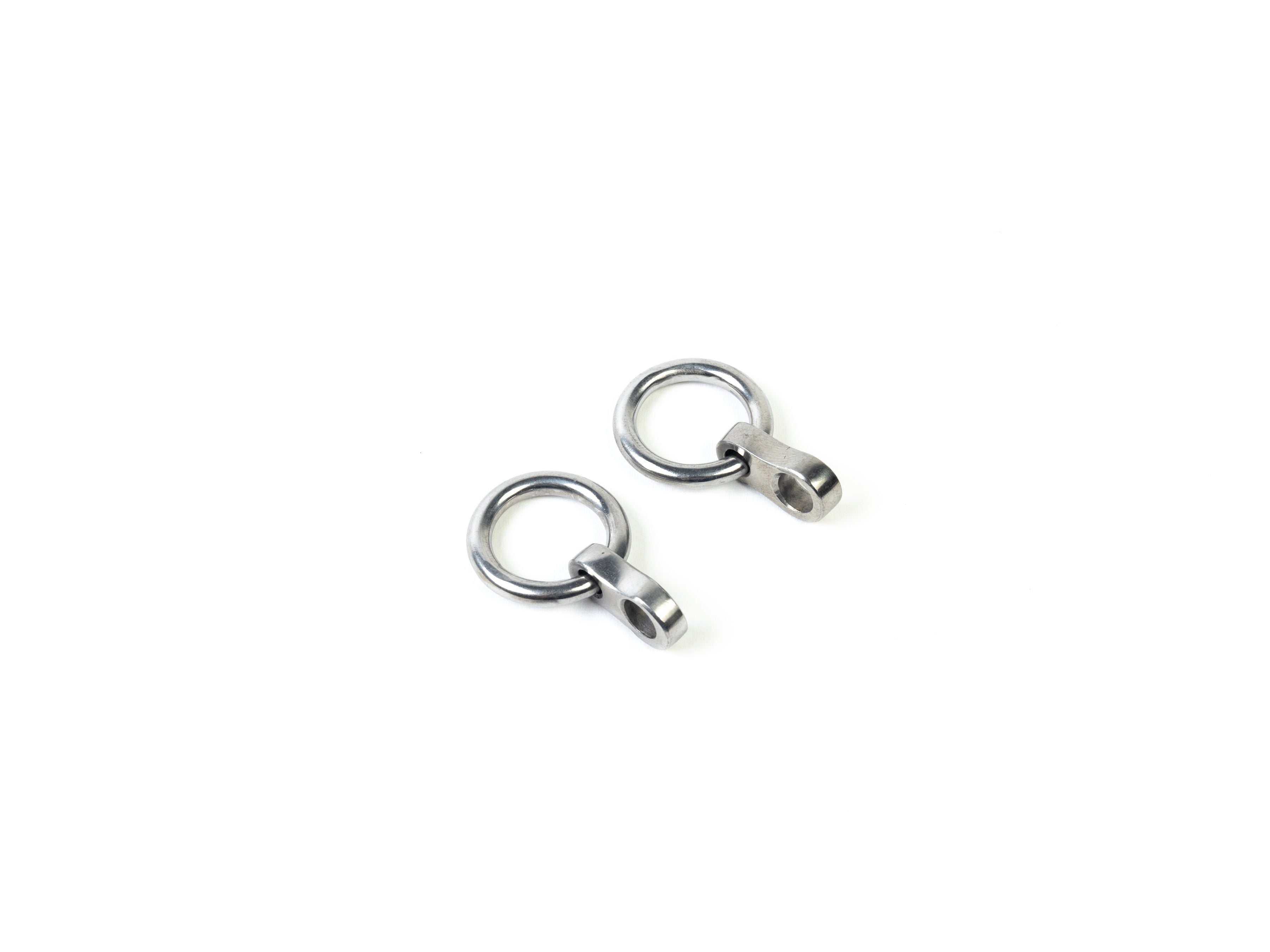 Pair of O-Ring pendants (for deSade® jewelry 8mm - silver)