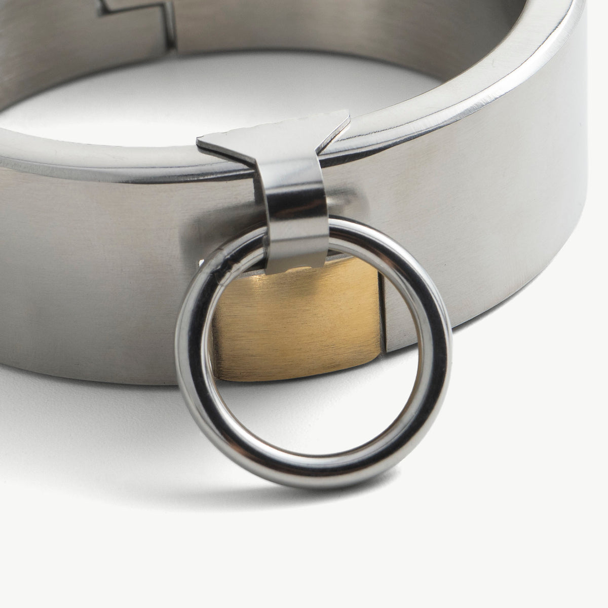 Padlock restraints set - stainless steel, brushed