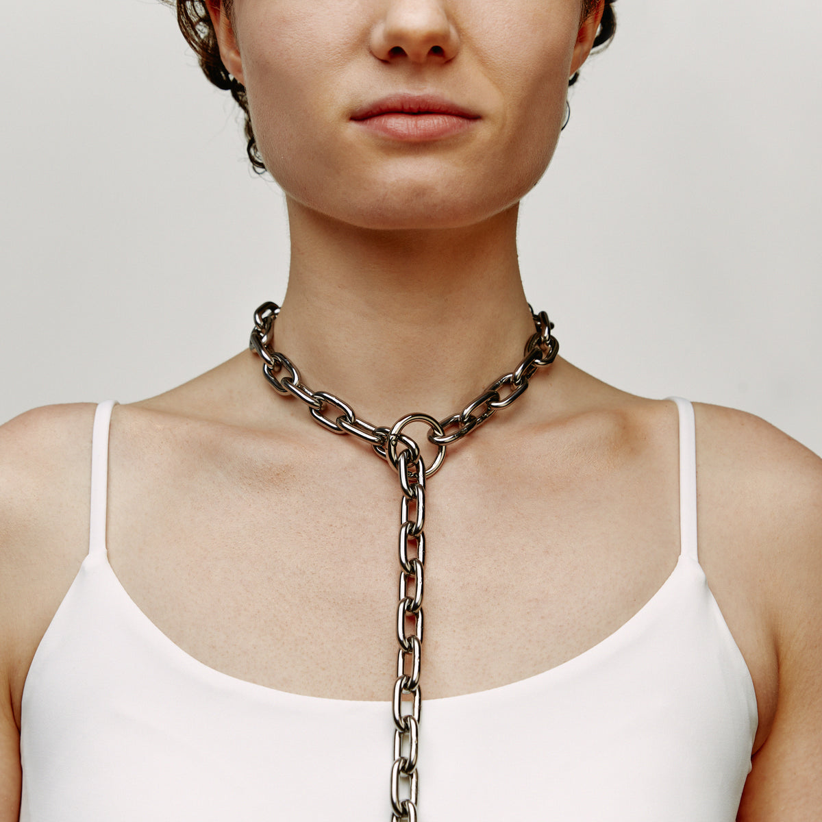 Choker Necklace - with 2 carabiners