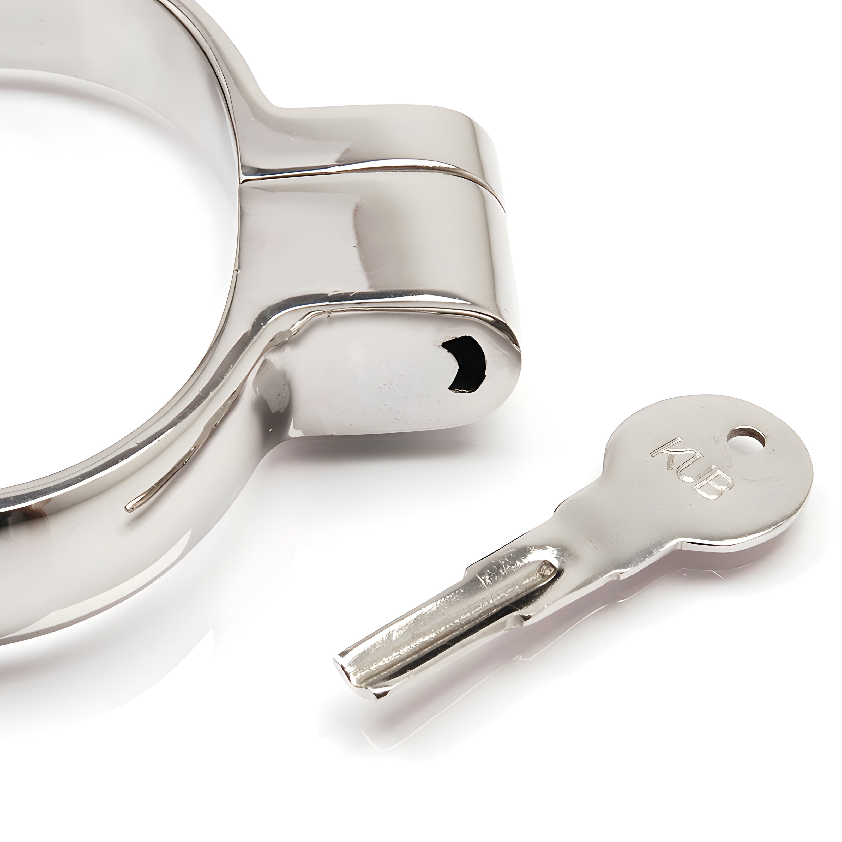 Heavy Legcuffs - snap lock, with chain