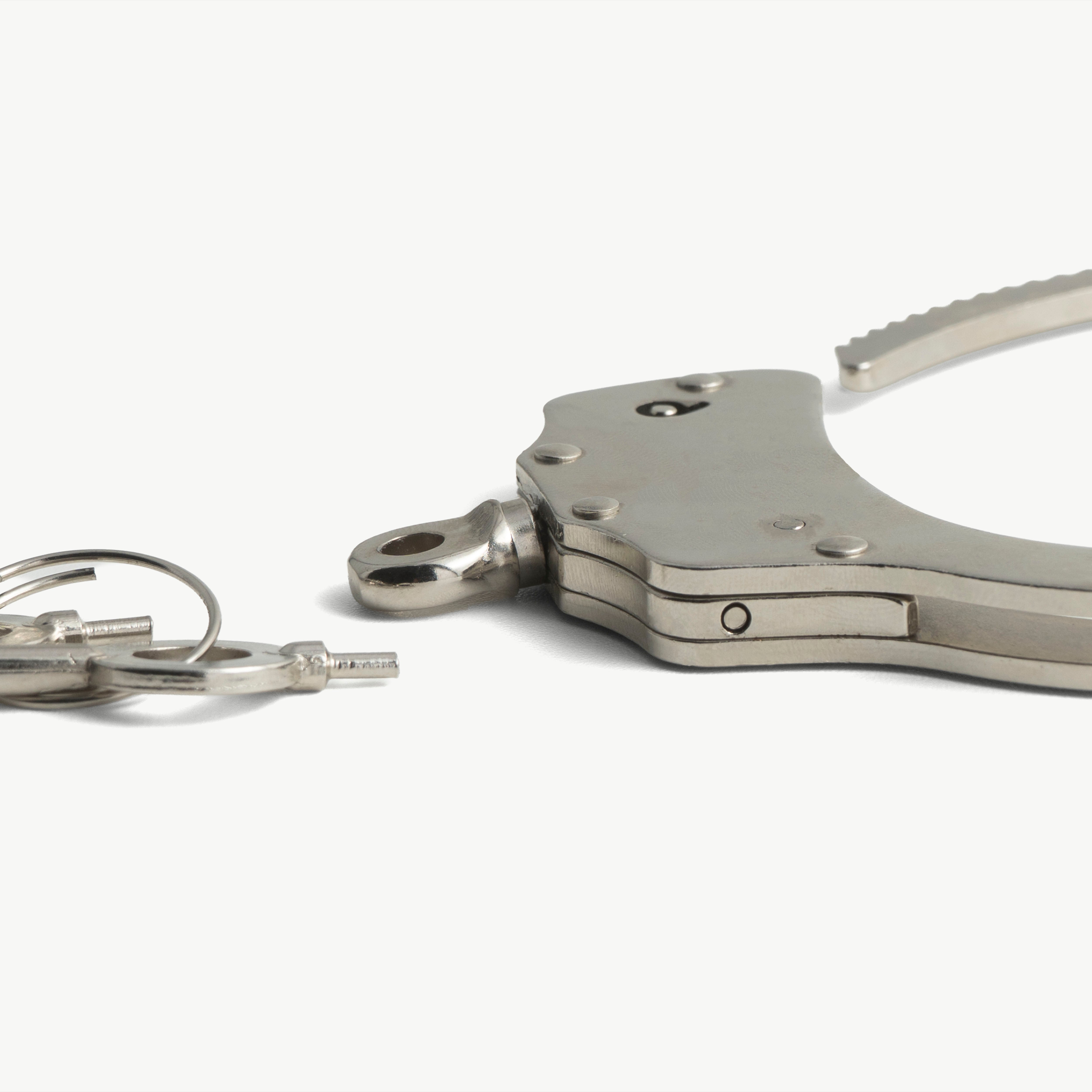 Police Handcuffs - carbon steel, without chain