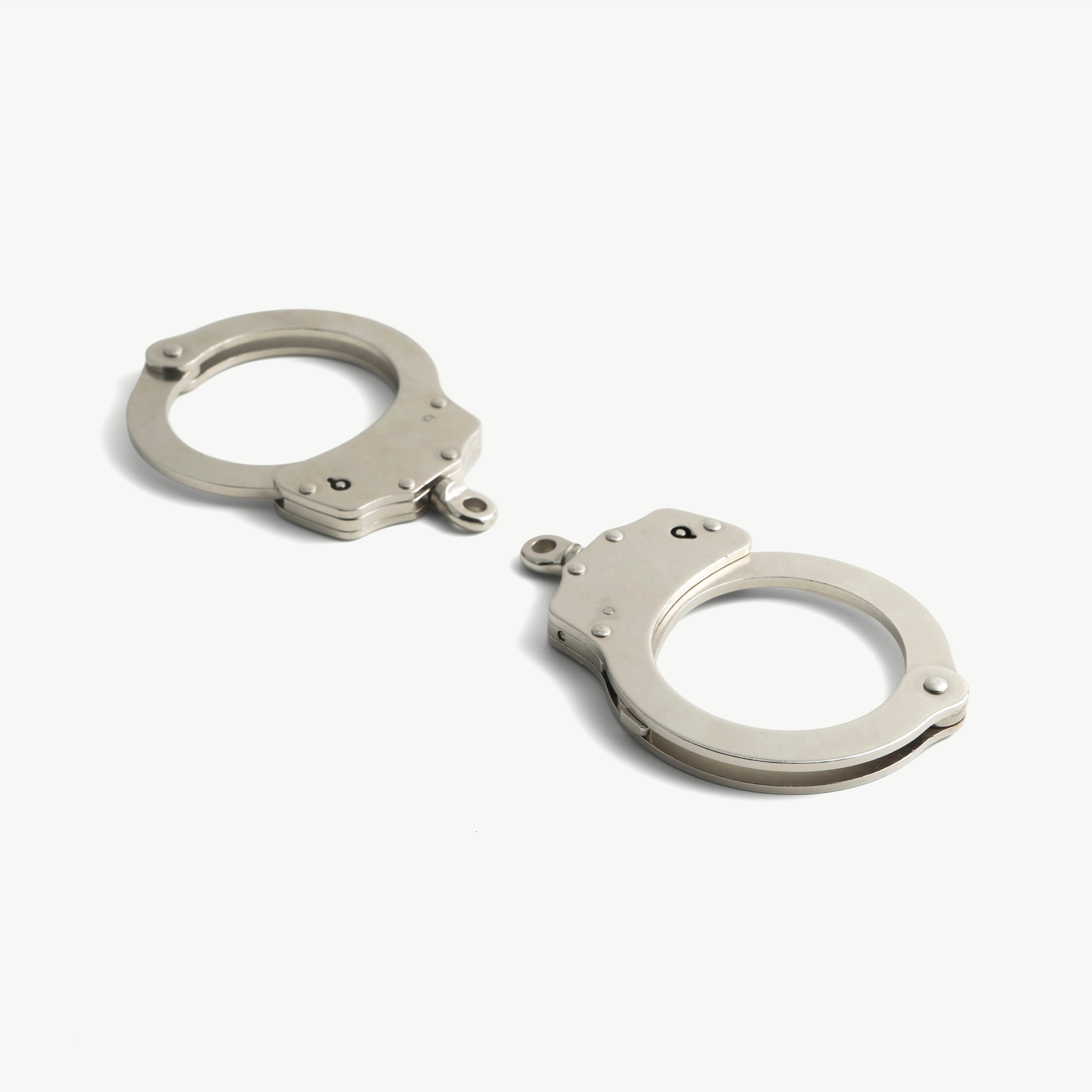 Police Handcuffs - carbon steel, without chain