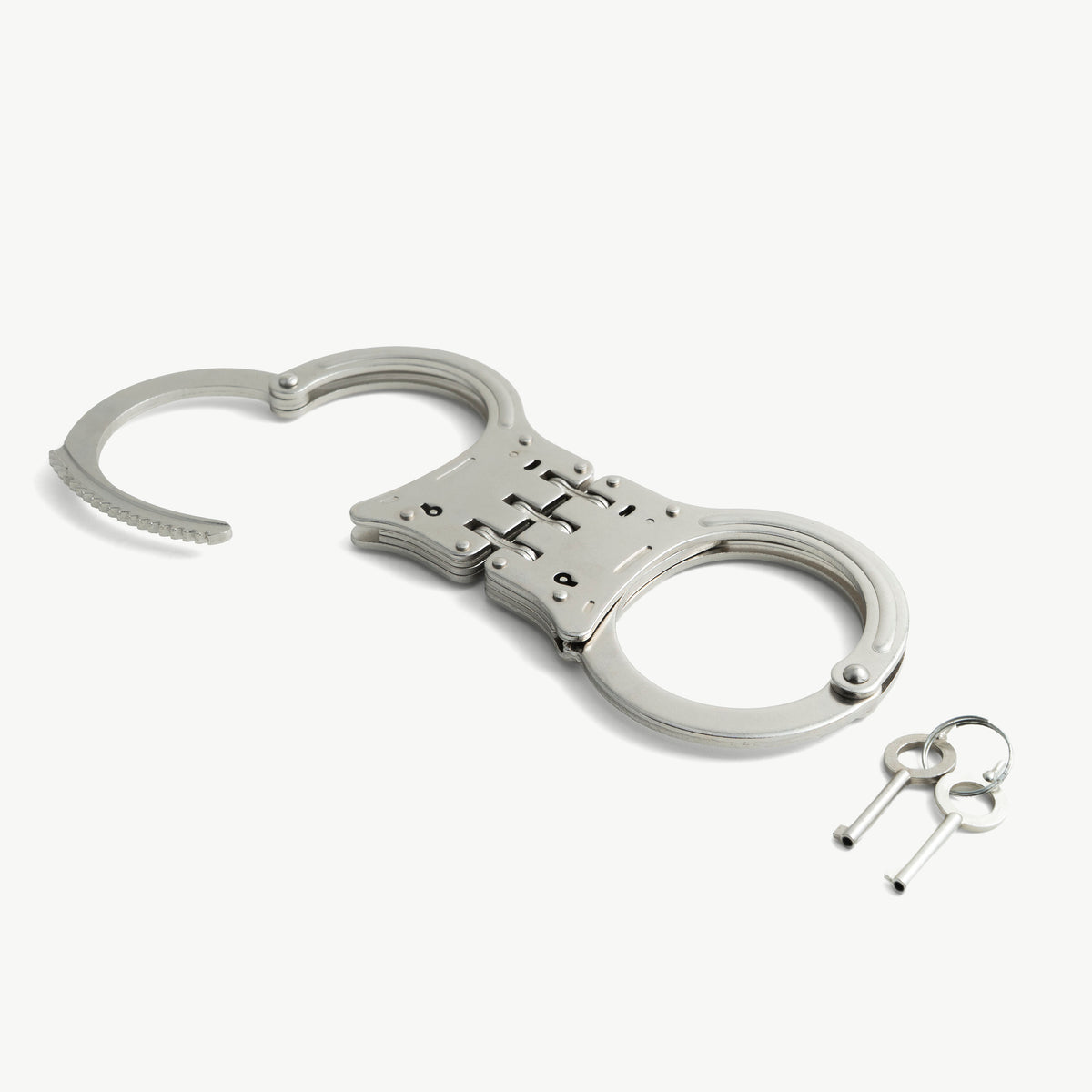 Hinged Handcuffs - with two keys