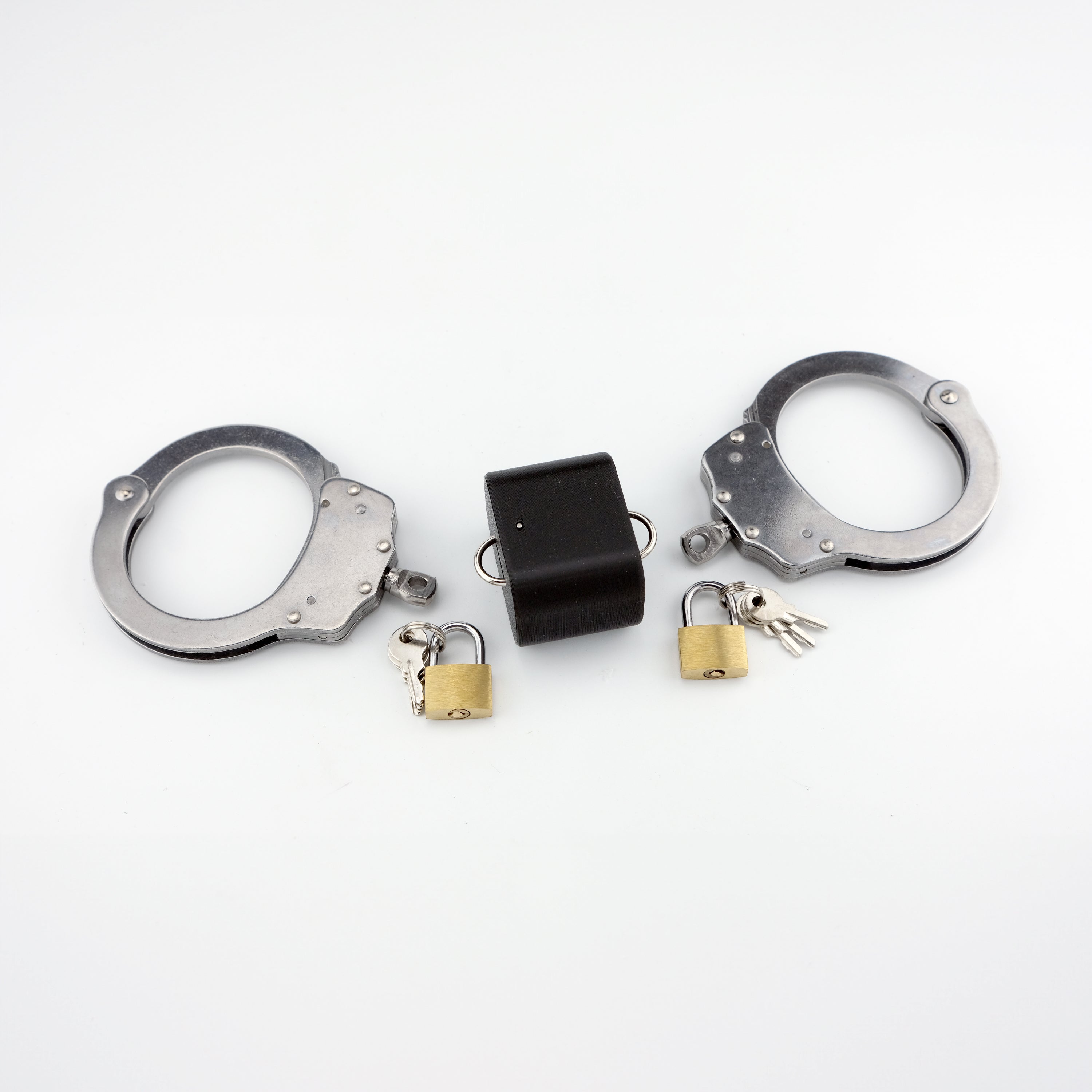 Self-Bondage Starter Set - FrostLock® ice lock + handcuffs
