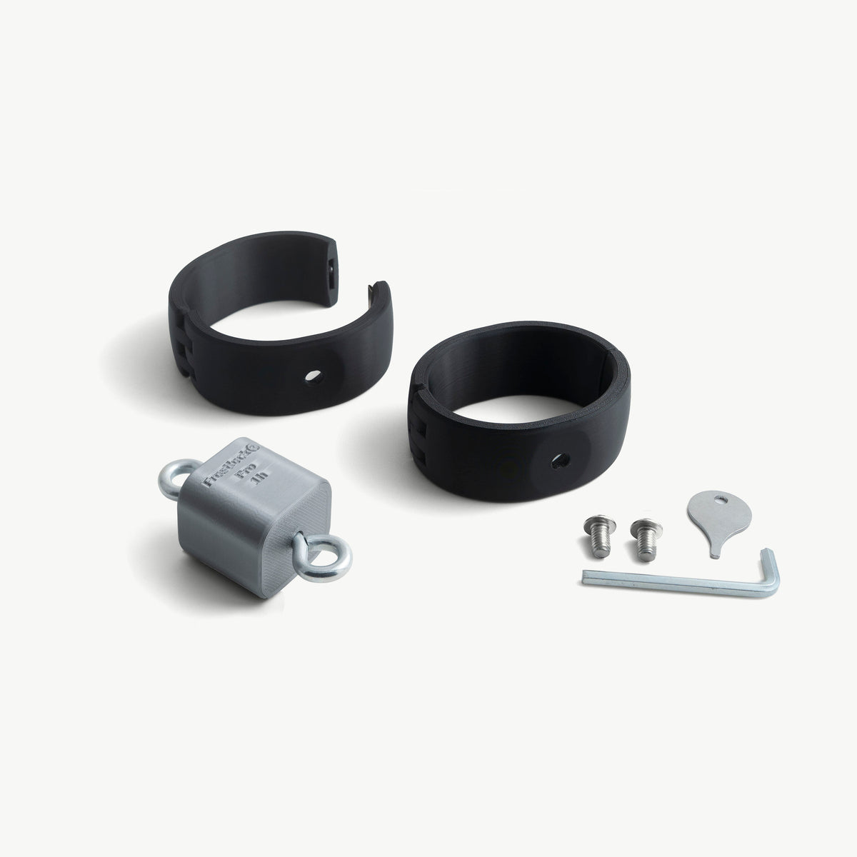 FrostLock® Pro – Eisschloss mit Quick Cuffs, 30 mm hoch (Größe nach Maß)