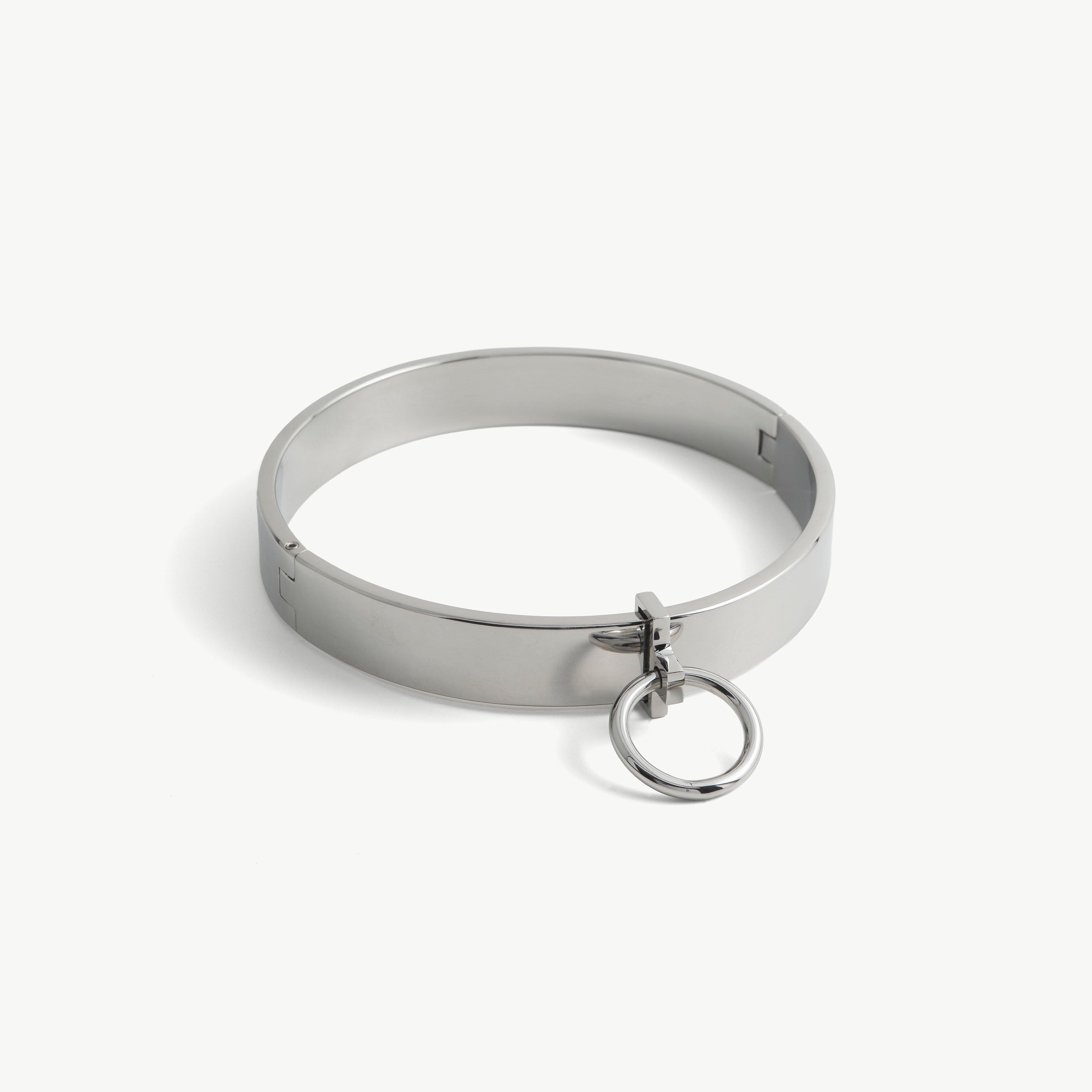deSade® Flat Collar - hex lock (20mm, silver)