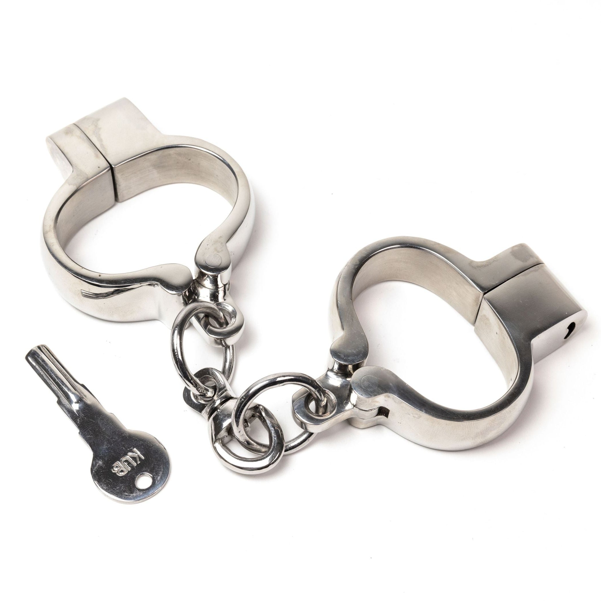 Hamburg-8 Handcuffs - massive, with click closure