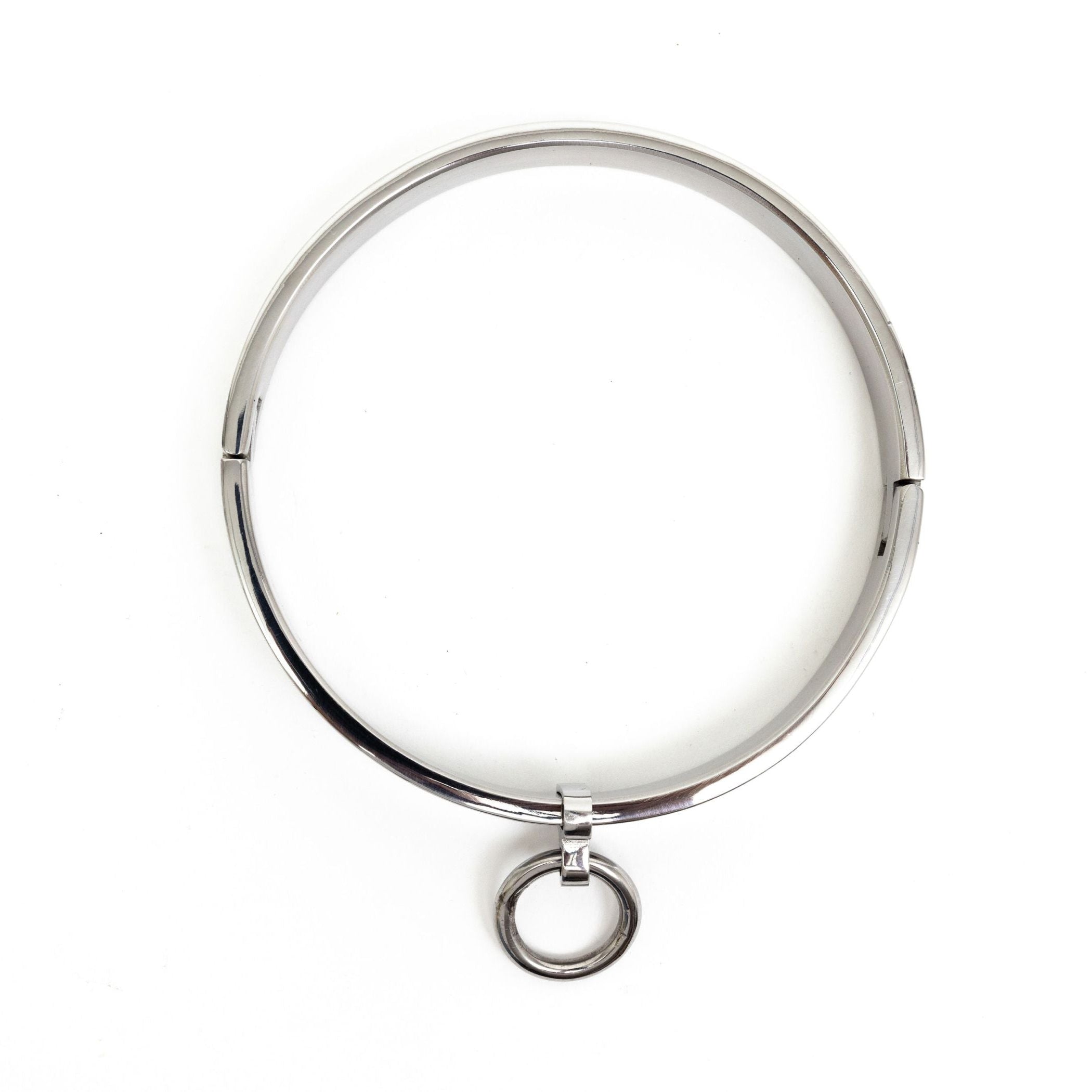 Neck Collar - Polished stainless steel, removable O-ring