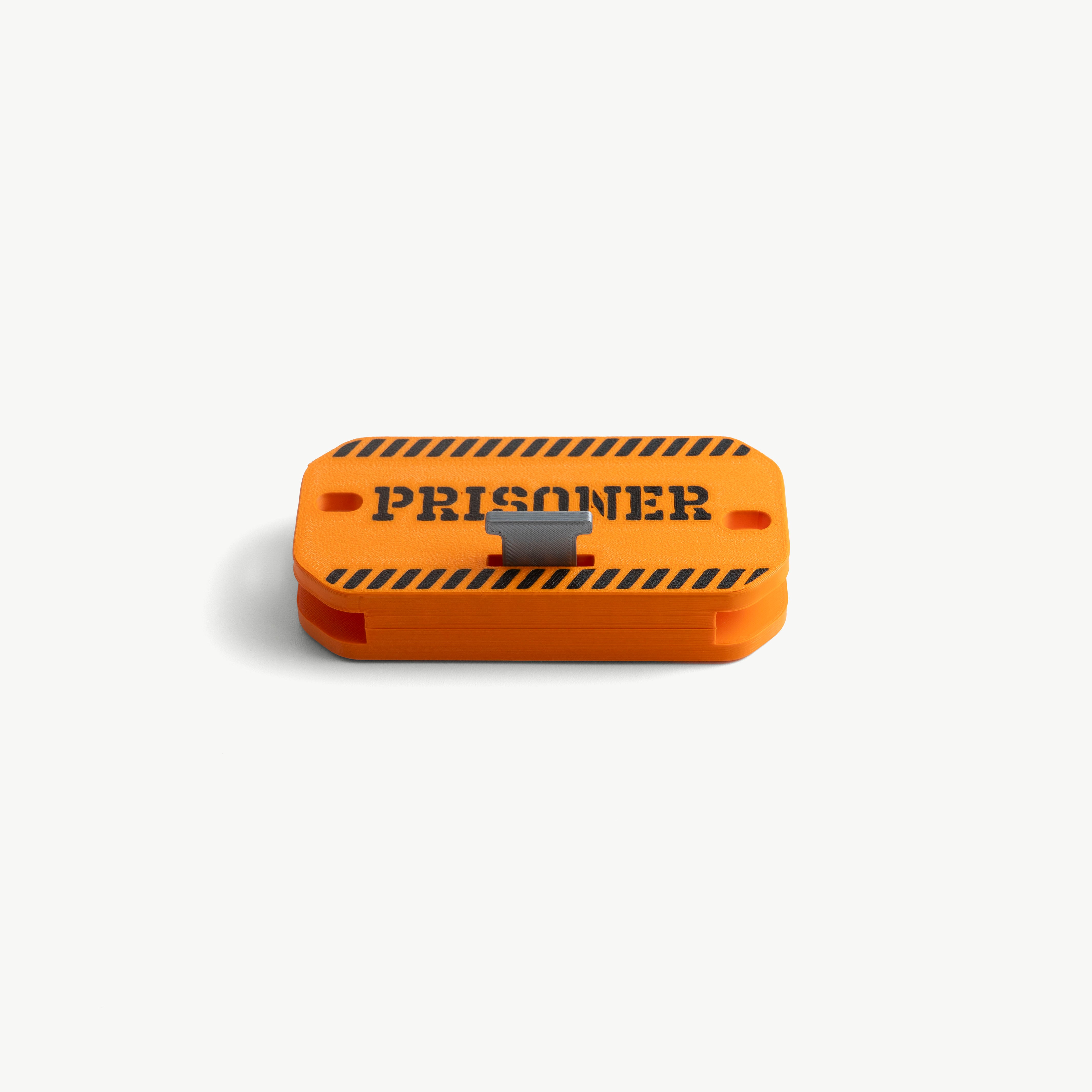 Make-It-Rigid PRISONER stiffener for Clejuso 12A, front view with stainless anchor lug