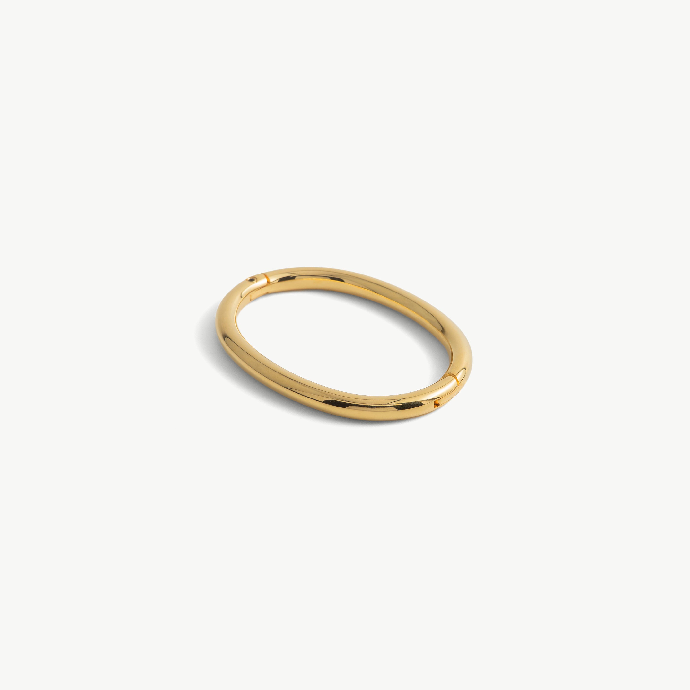 deSade® Wrist Bracelet - hidden hex lock (6mm thick, gold)