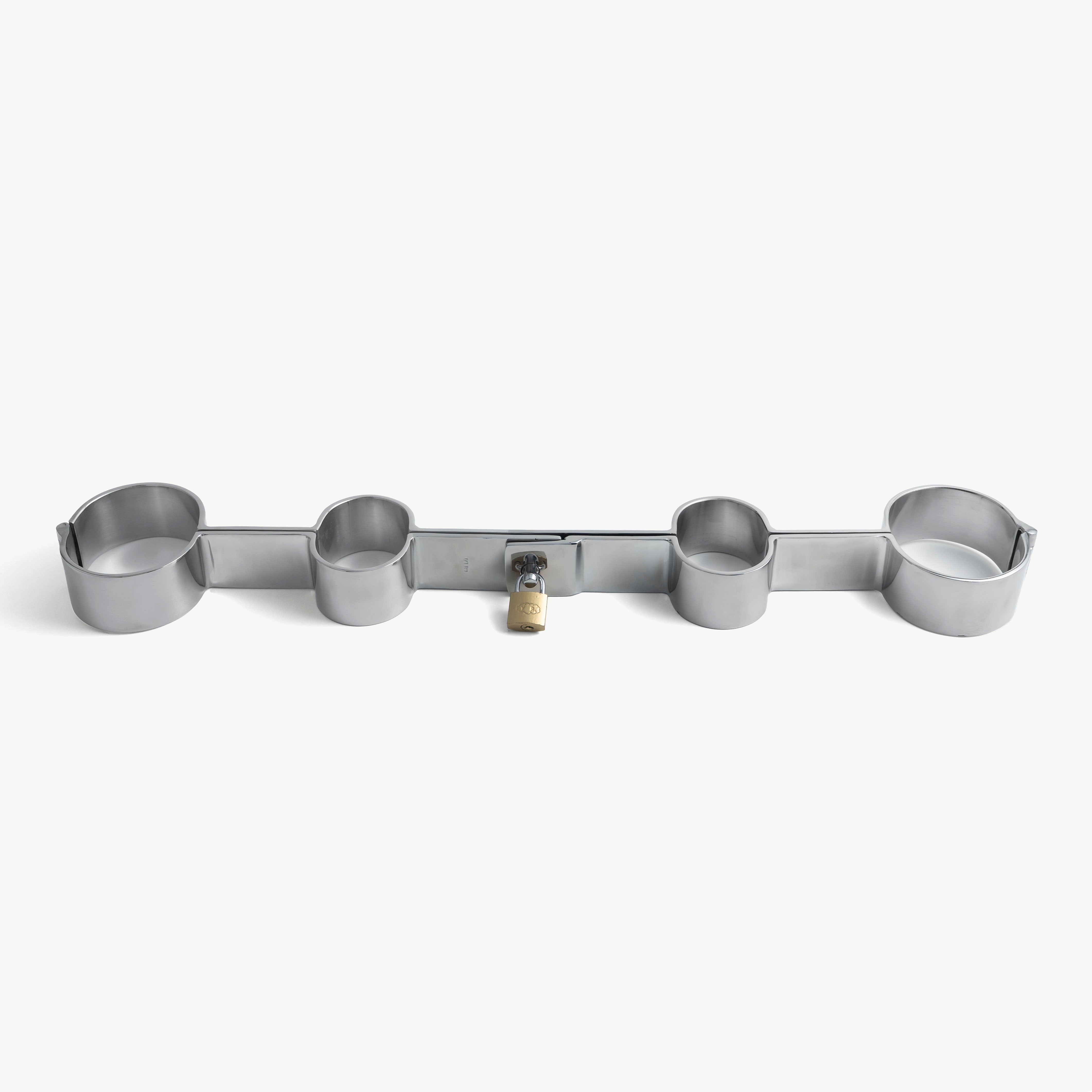 Pillory - for hands and legs, stainless steel