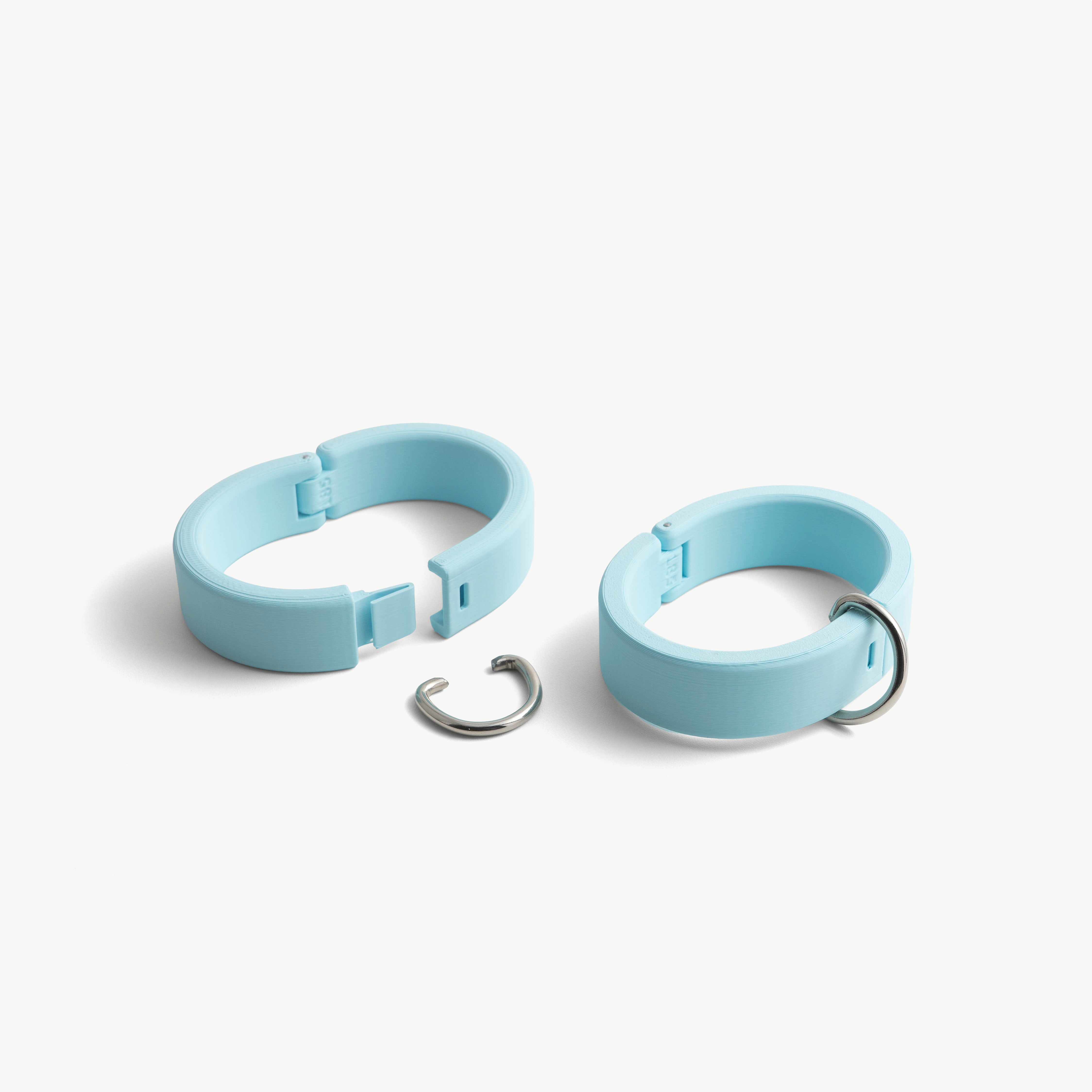 Quick Cuffs - 20mm height, with detachable D-ring (custom color and size)