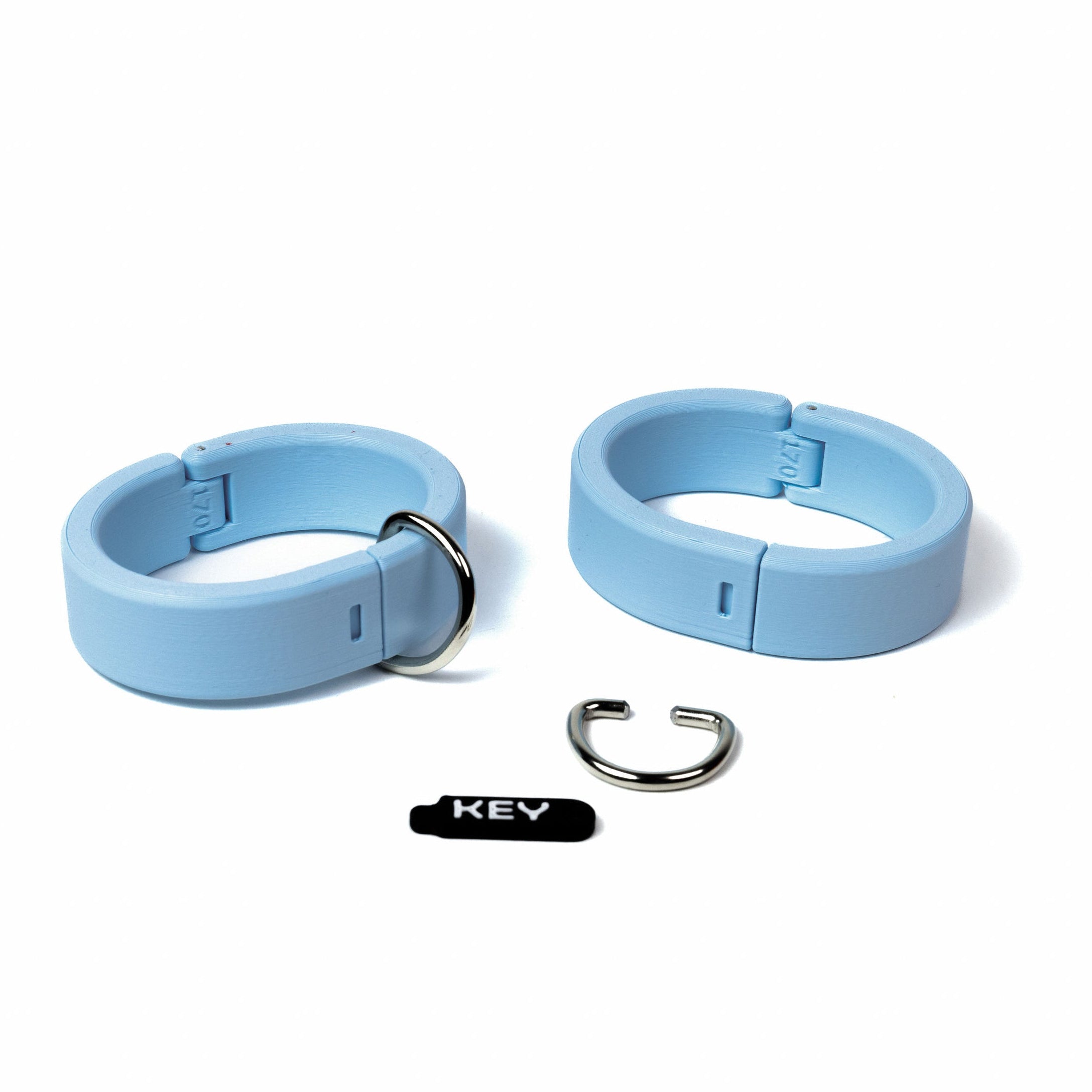 Quick Cuffs - 20mm height, with detachable D-ring (custom color and size)