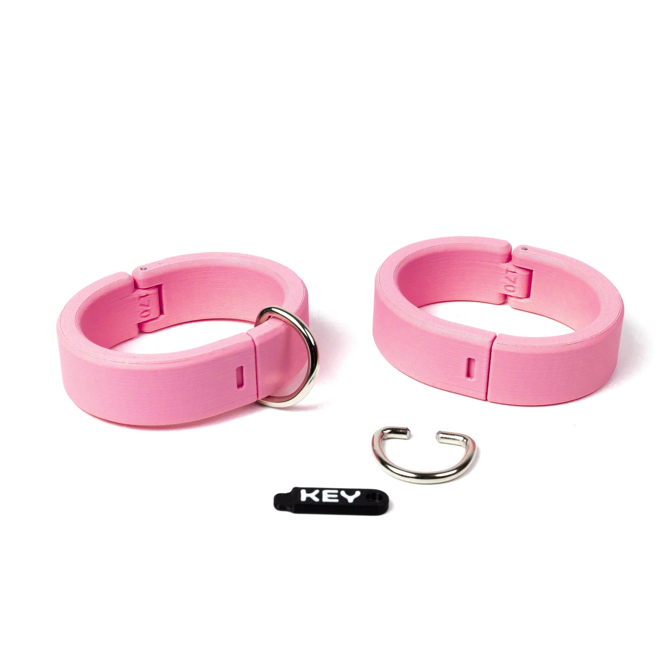 Quick Cuffs - 20mm height, with detachable D-ring (custom color and size)