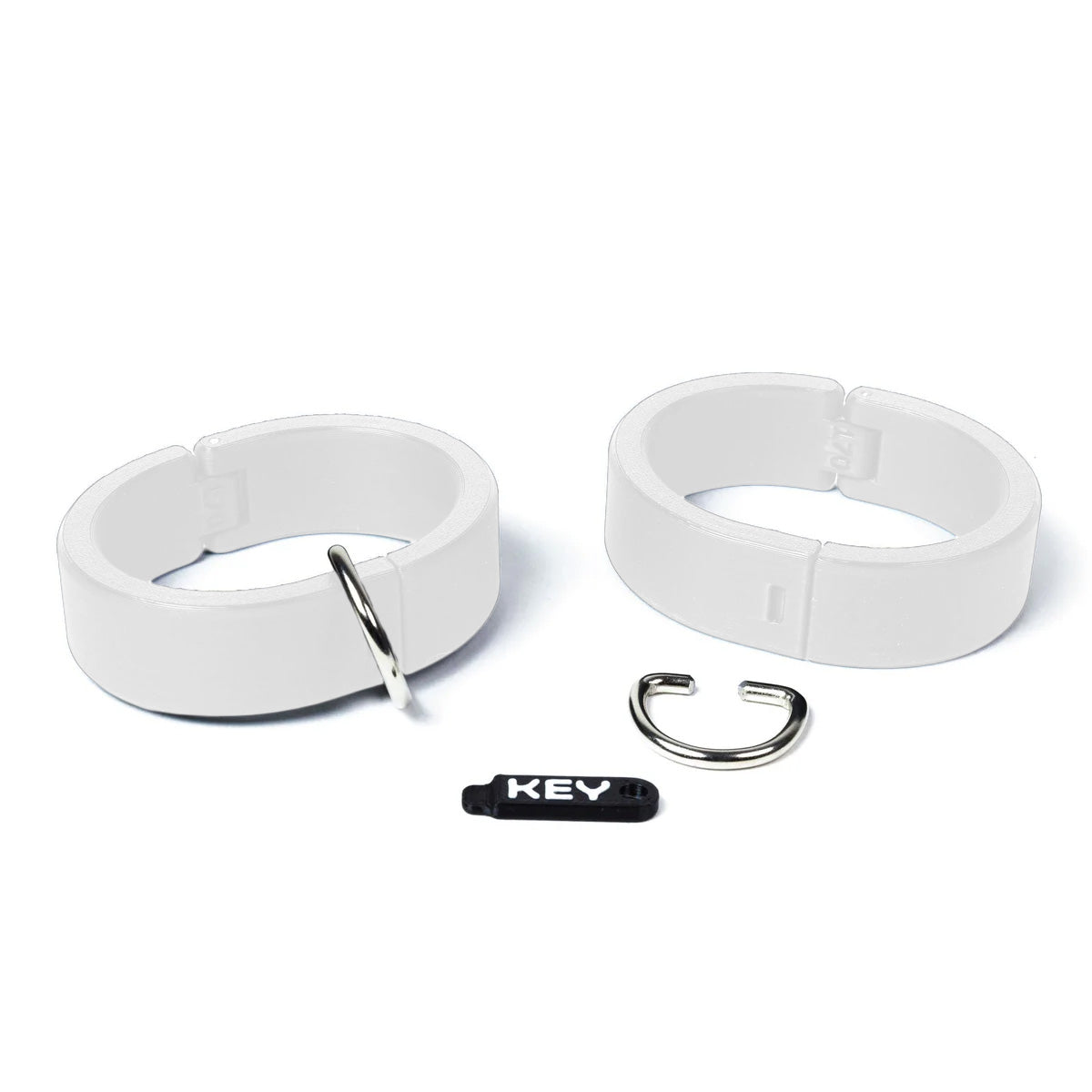 Quick Cuffs - 20mm height, with detachable D-ring (custom color and size)