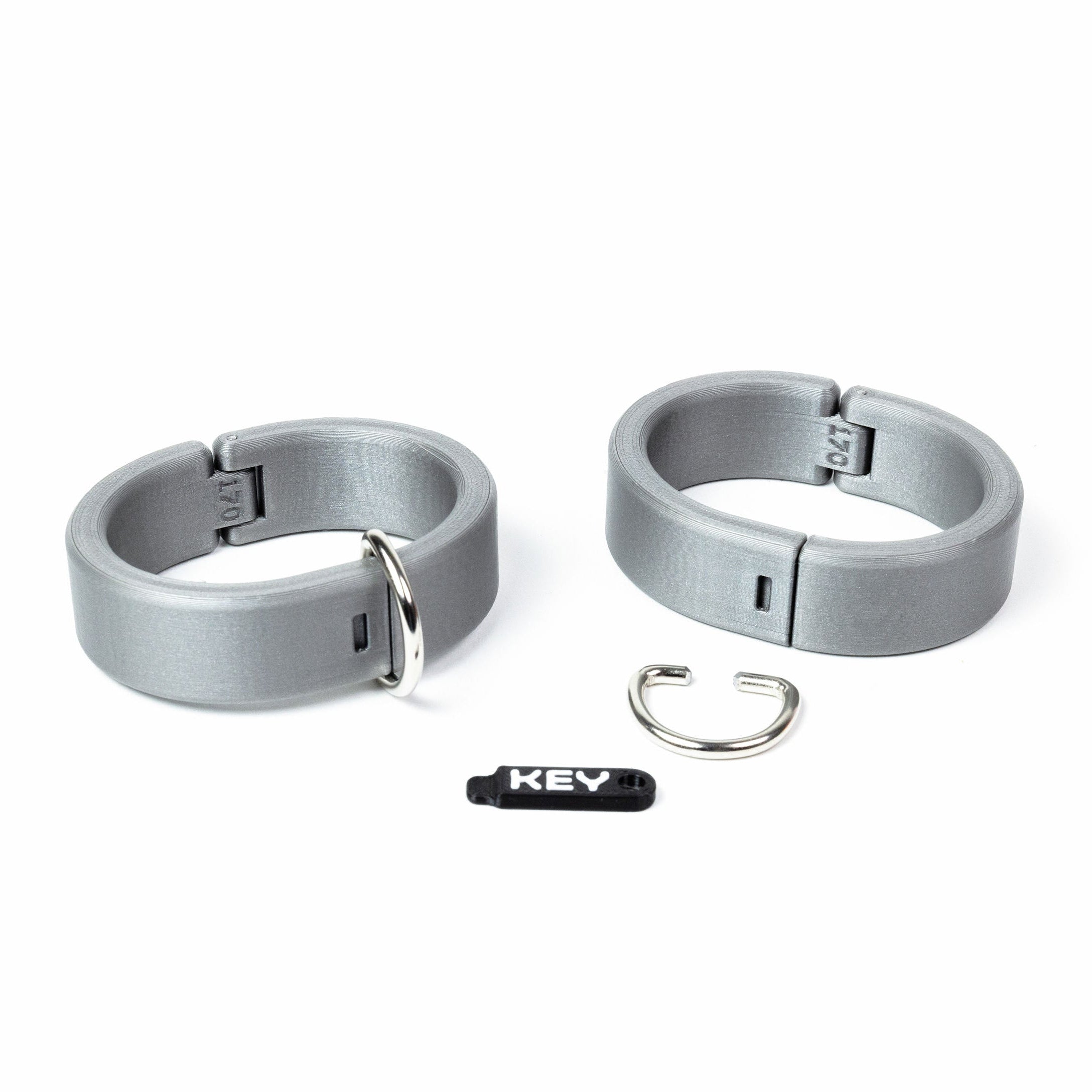 Quick Cuffs - 20mm height, with detachable D-ring (custom color and size)