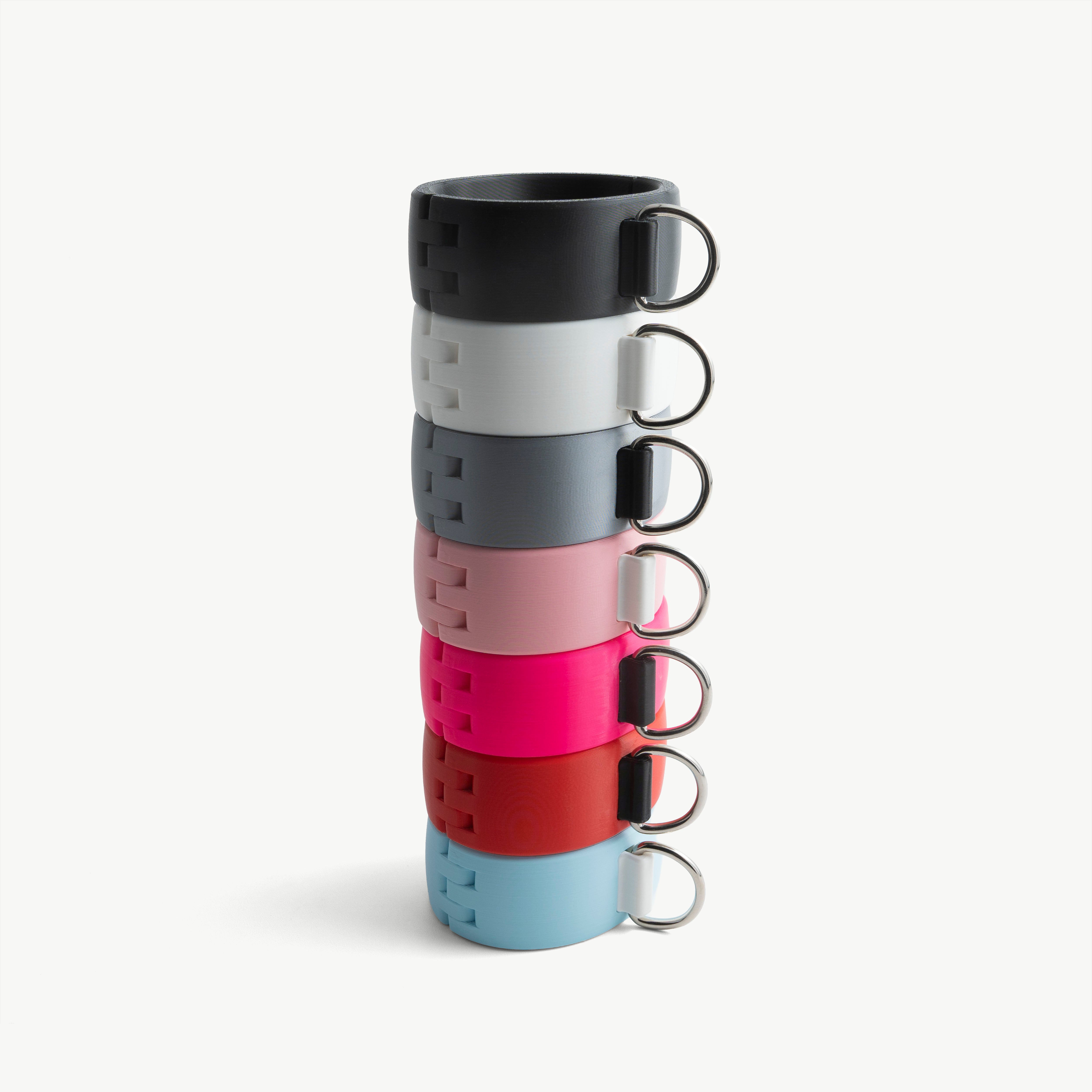 Quick Cuffs - 30mm height, with D-Ring (custom color and size)