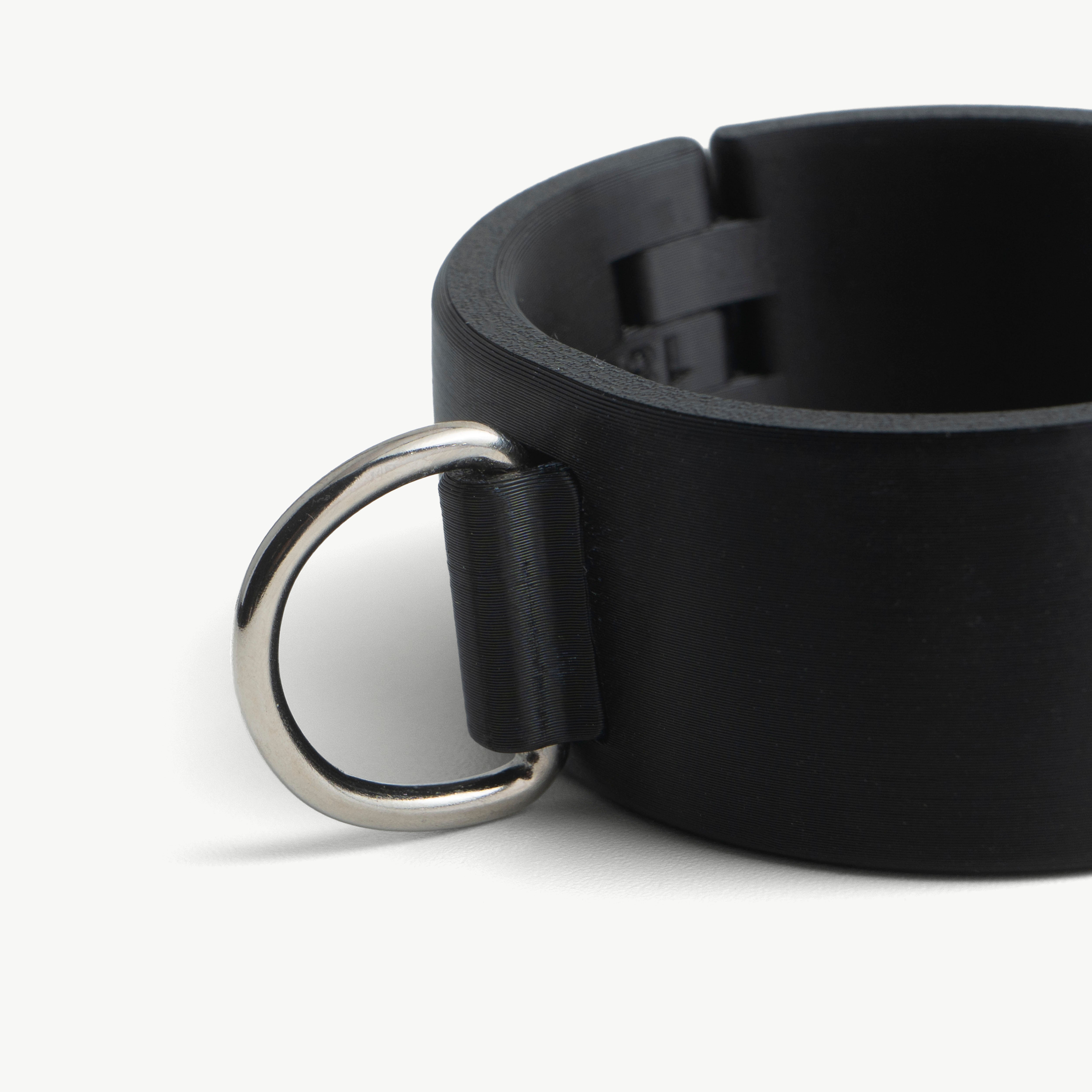 Quick Cuffs - 30mm height, with D-Ring (custom color and size)