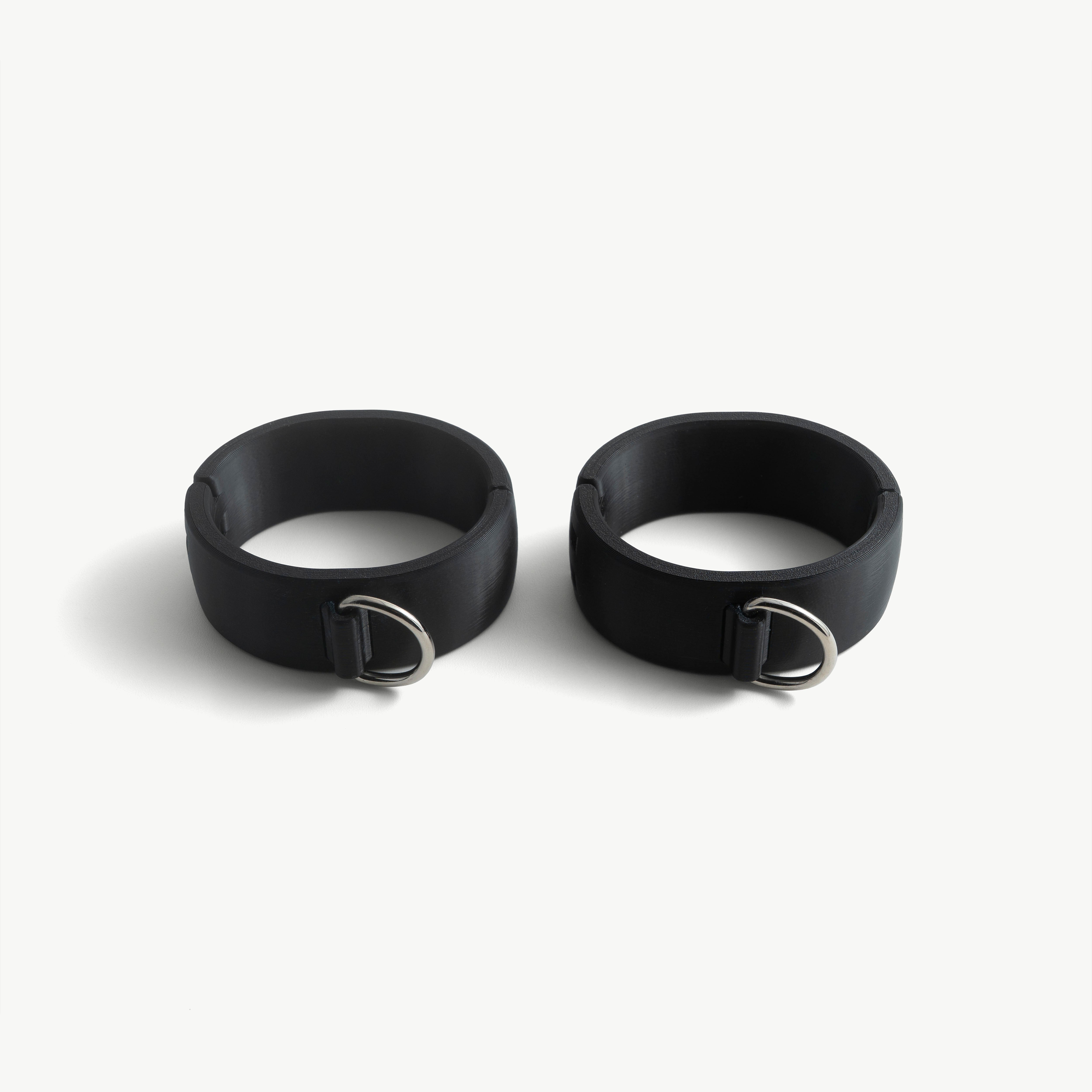 Quick Cuffs - 30mm height, with D-Ring (custom color and size)