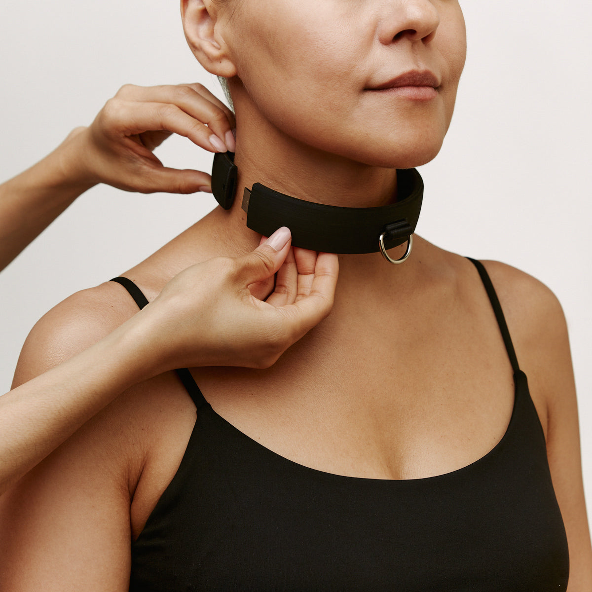 Quick Collar - 30mm height, with D-Ring (custom color and size)