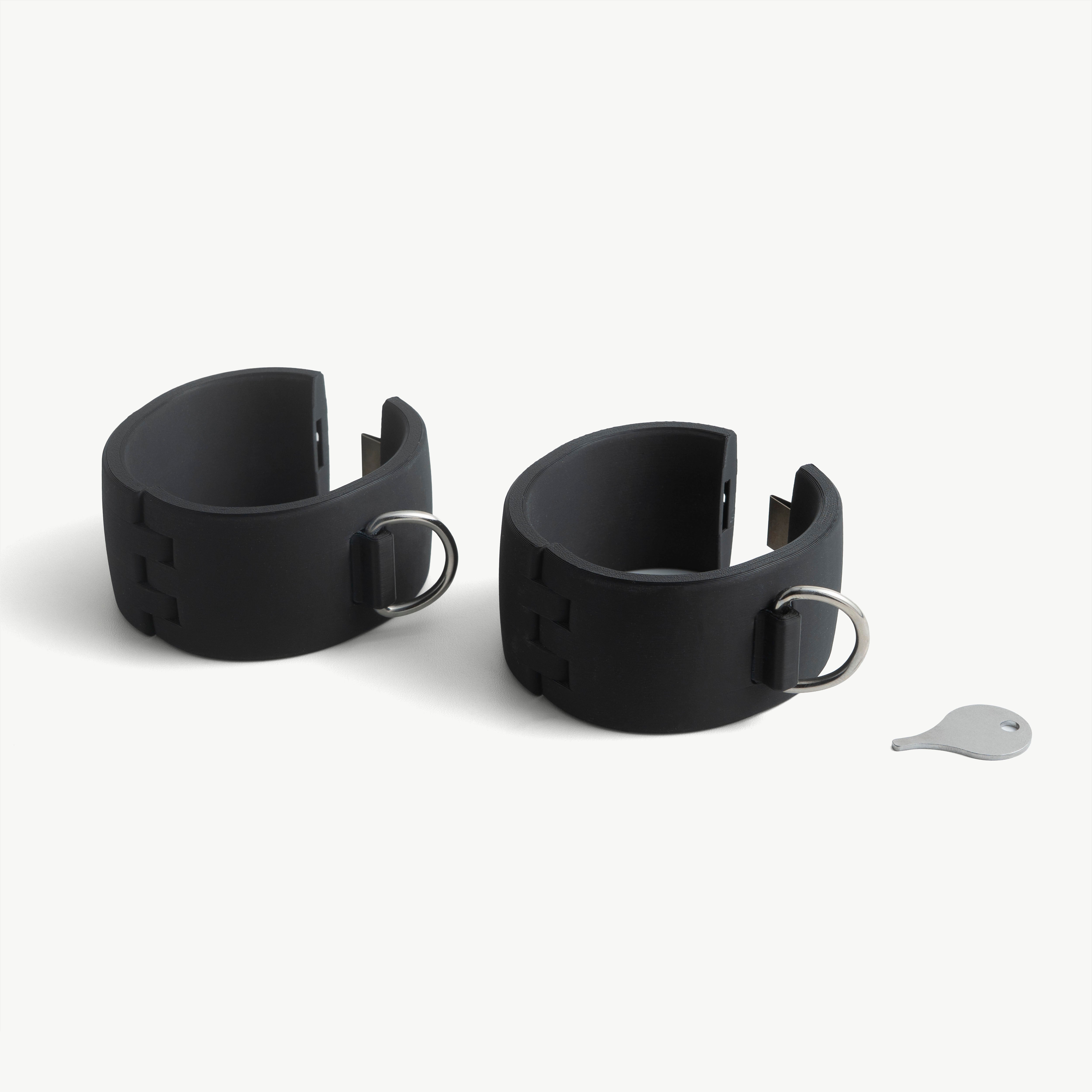 Quick Cuffs - 40mm height, with D-Ring (custom color and size)