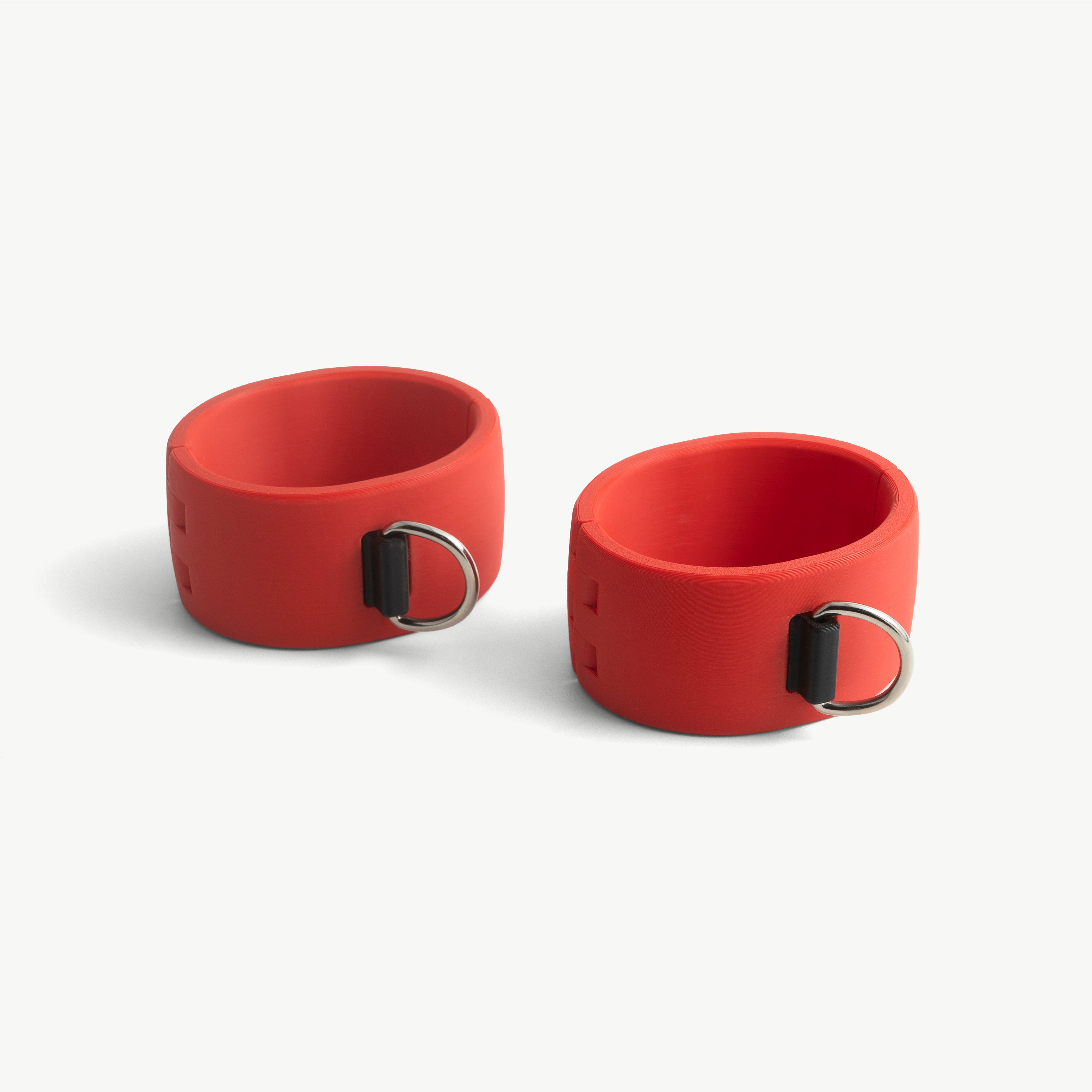 Quick Cuffs - 40mm height, with D-Ring (custom color and size)