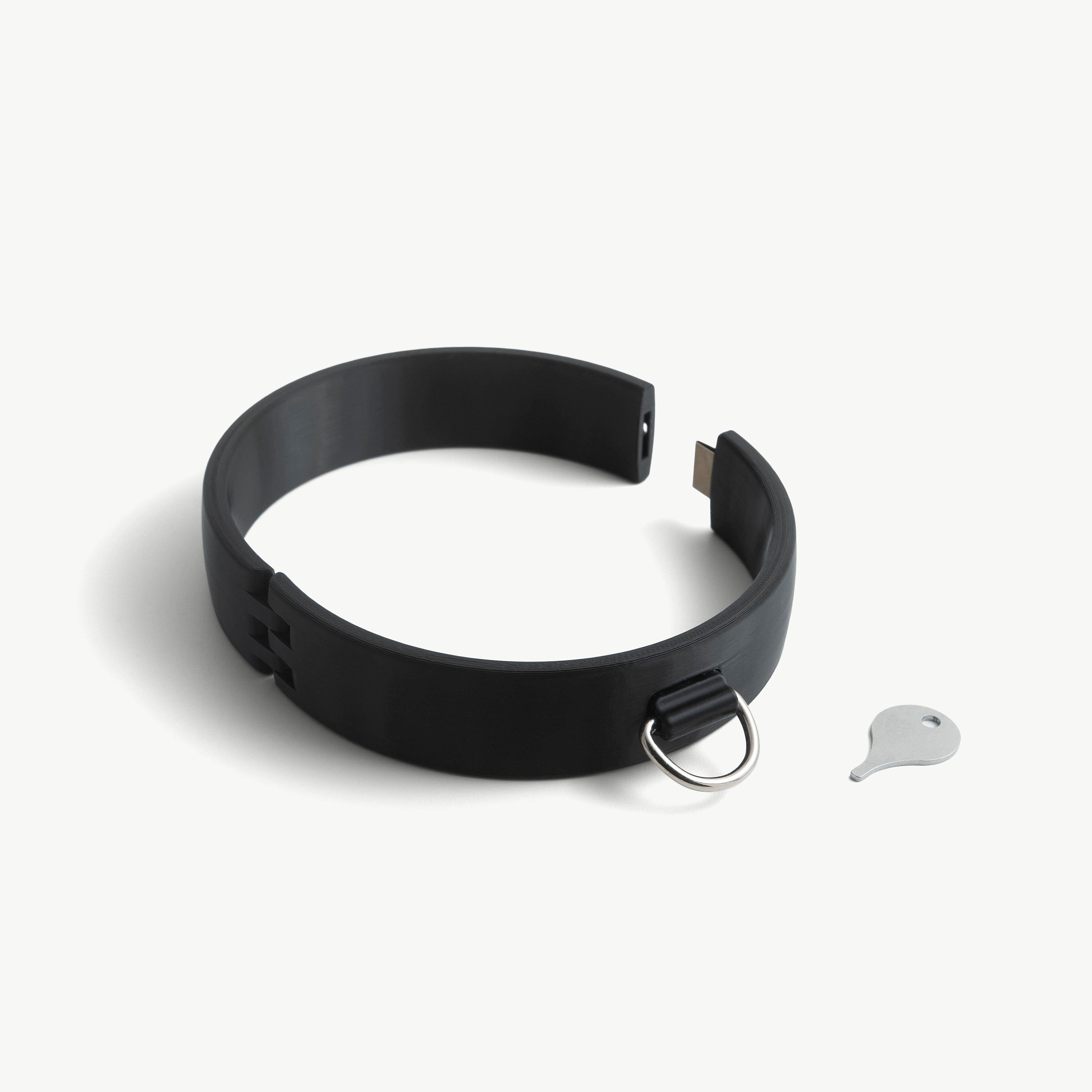 Quick Collar - 30mm height, with D-Ring (custom color and size)